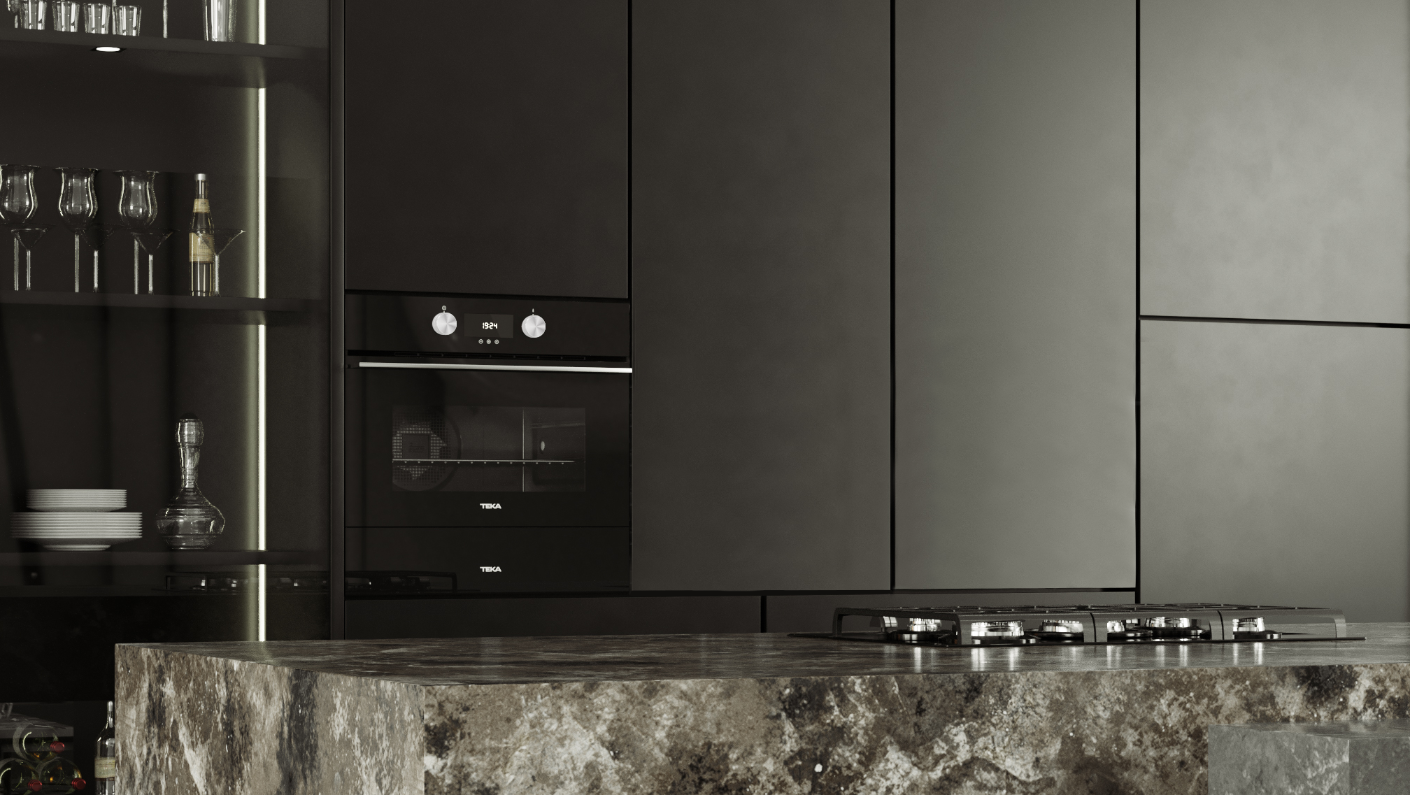 Horno TEKA HLB 8400 BK multifunción 71 litros Vapores de agua negro Clase A+ - 3