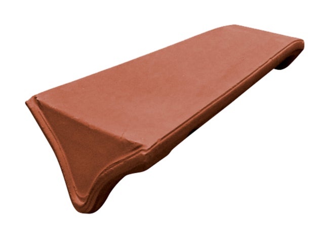 CUÑA CURVA MARRON
