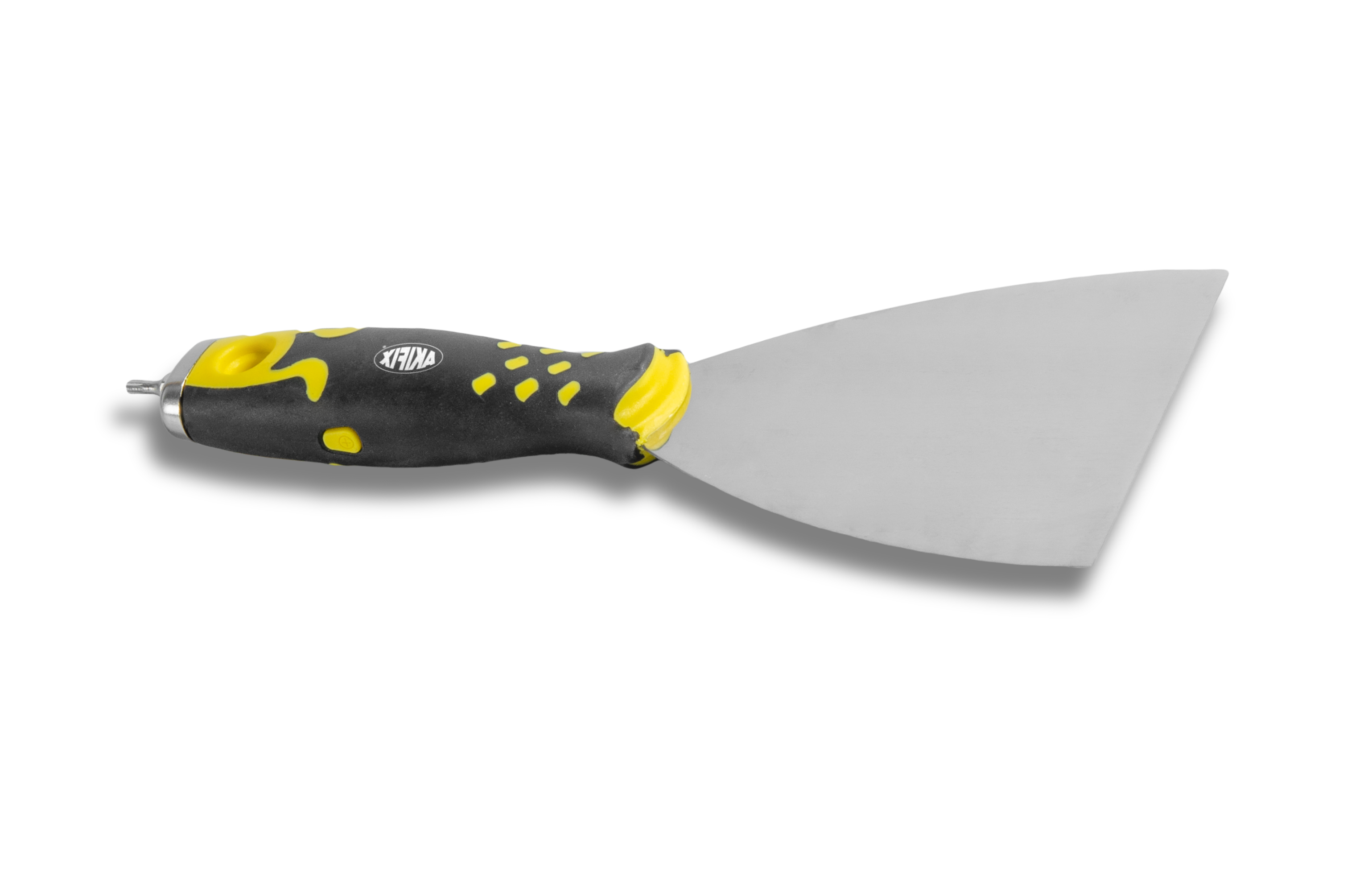 Espátula cartón yeso mango de goma 15 cm AKIFIX punta Philips inoxidable - 2