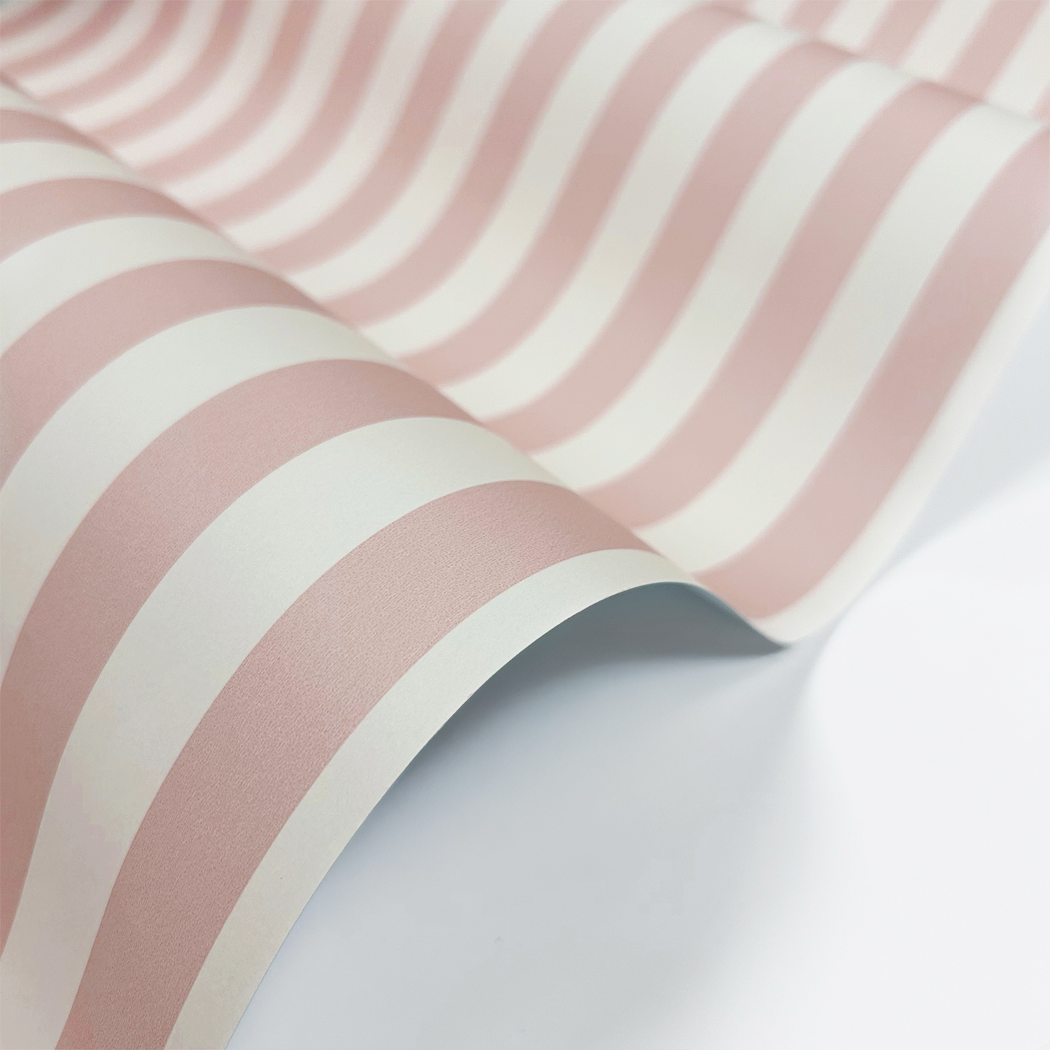 Papier peint intissé Rayure INSPIRE rose - 9
