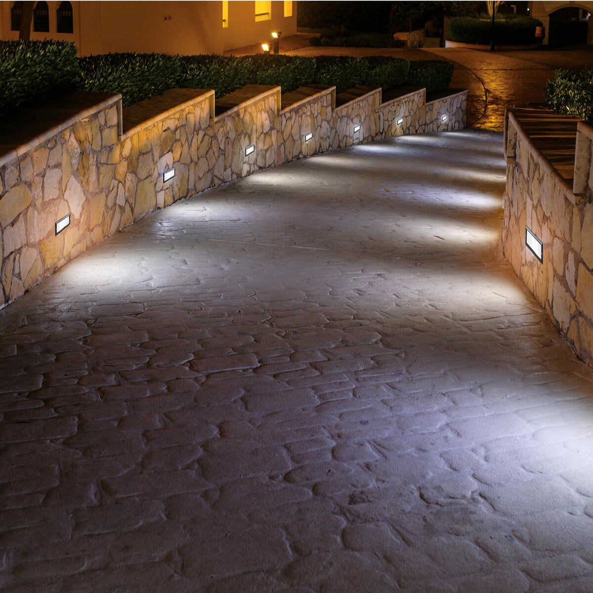 Faretto da incasso con fonte luminosa fisso Modulo LED ESCAPE nero 19.2X5.4 cm Luce bianco naturale - 2