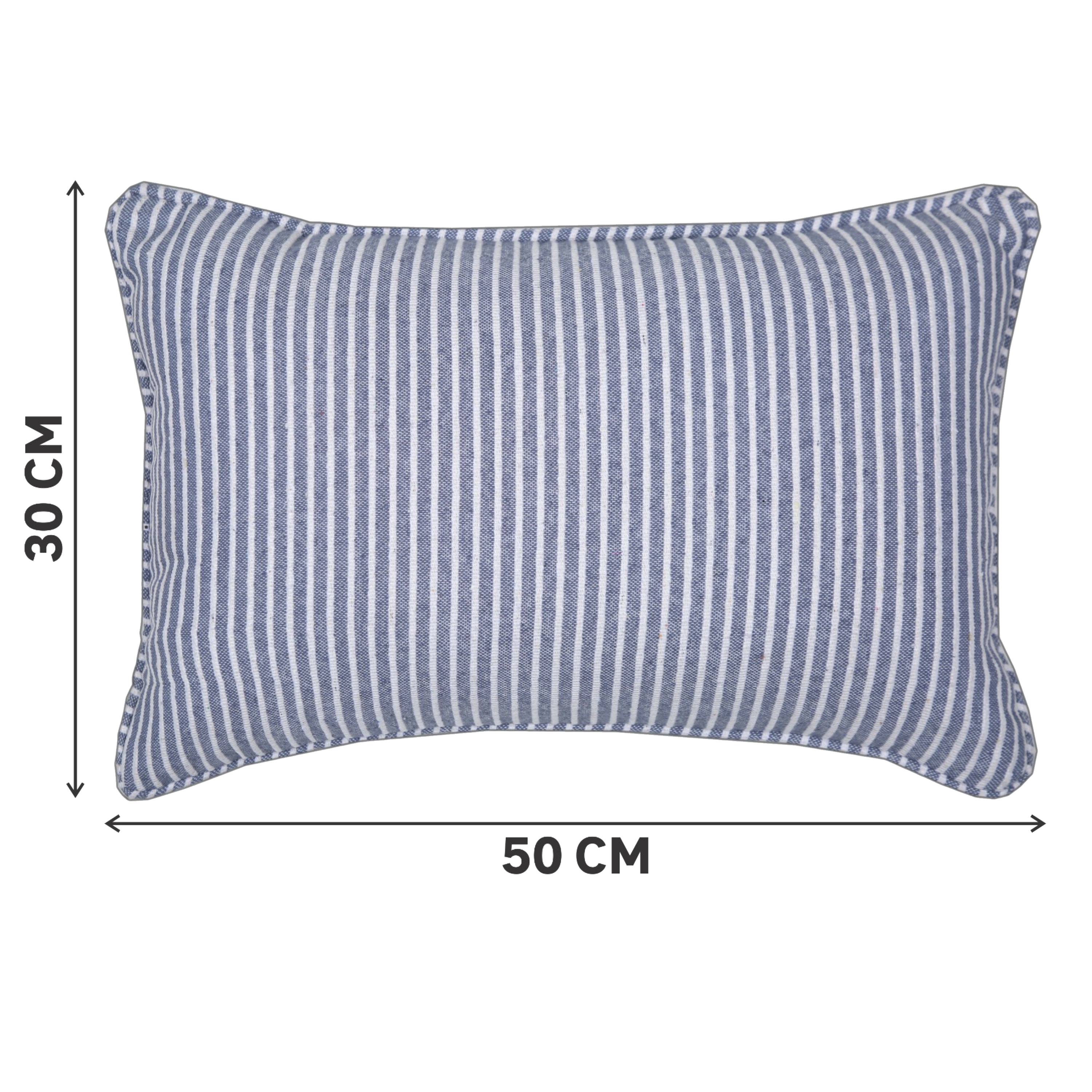 Poszewka na poduszkę Benisa niebieska 50 x 30 cm Inspire - 8