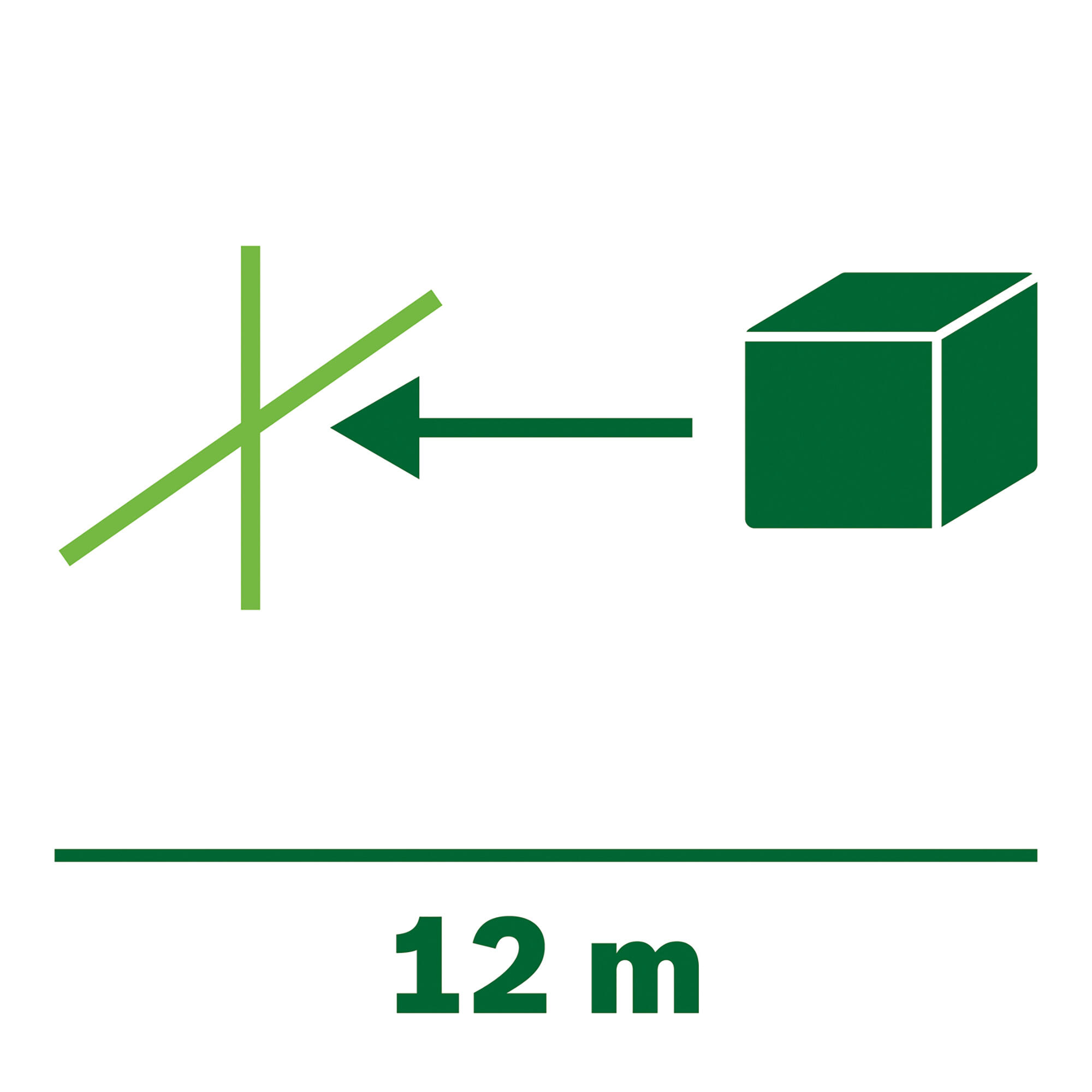 Niveau laser à croix vert BOSCH Quigo Green + 1 pince MM3 - 7