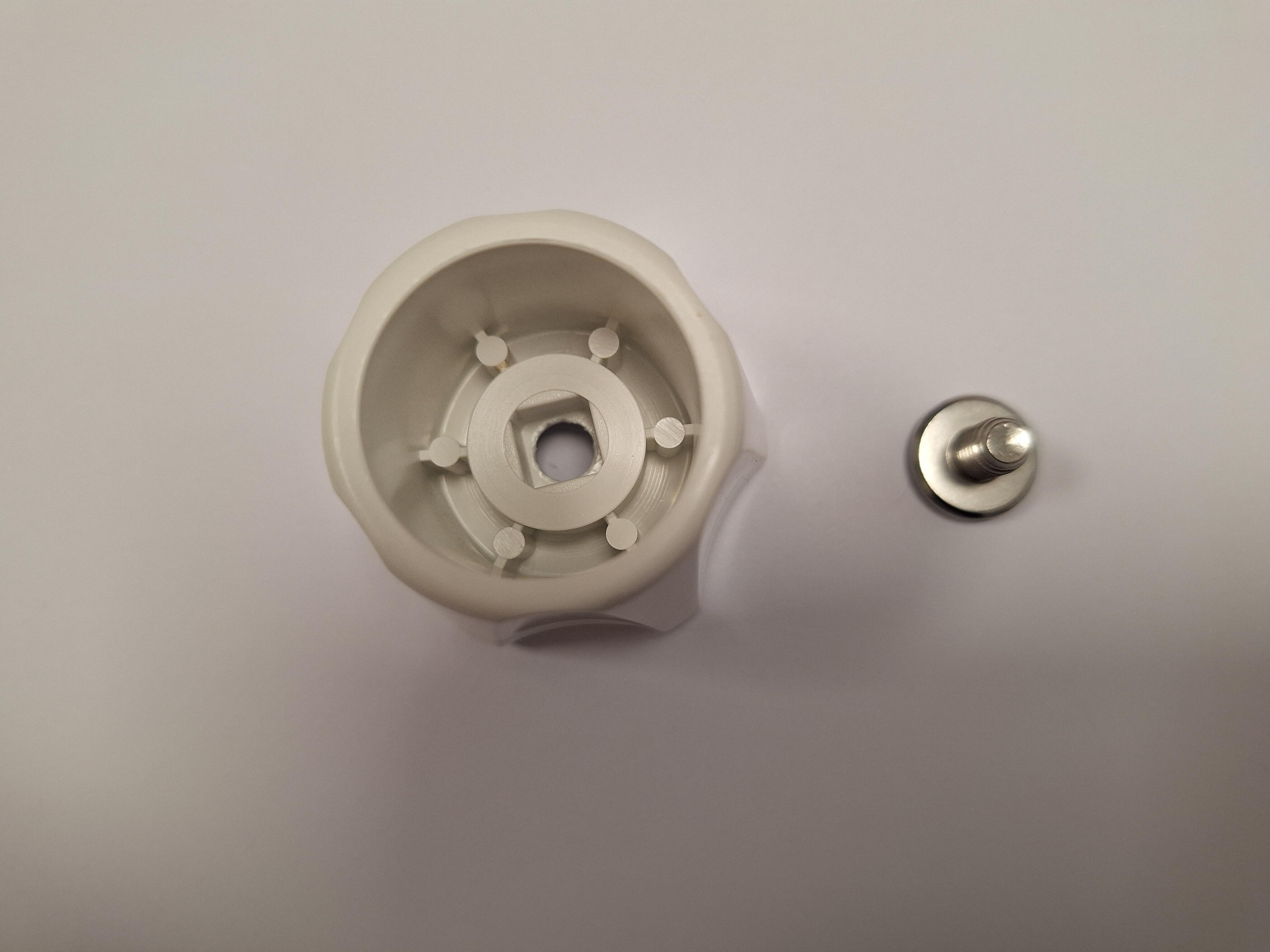 Robinet manuel pvc nickelé SAR - 3