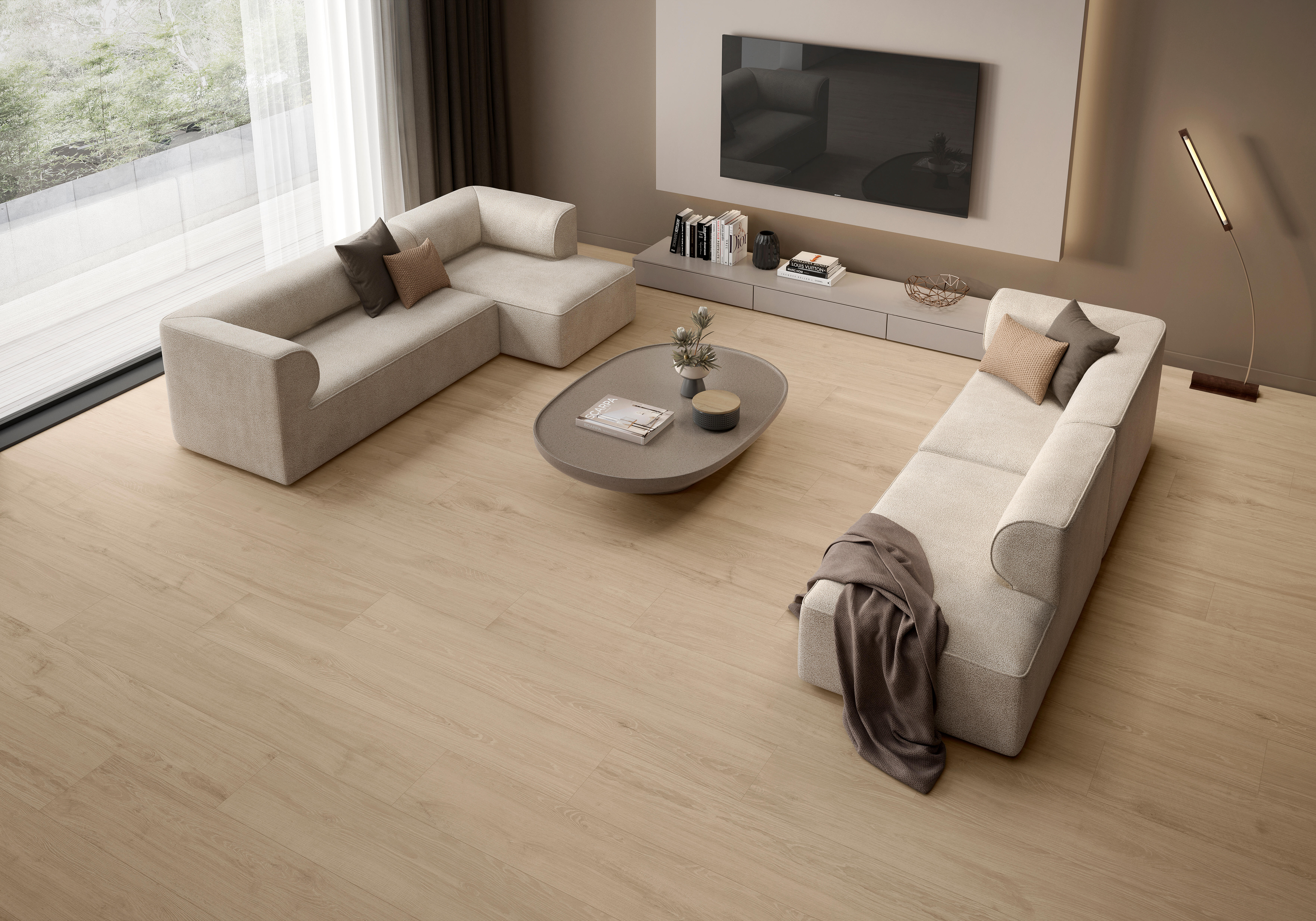 Suelo porcelánico quebec efecto madera oak 30x180 cm c2