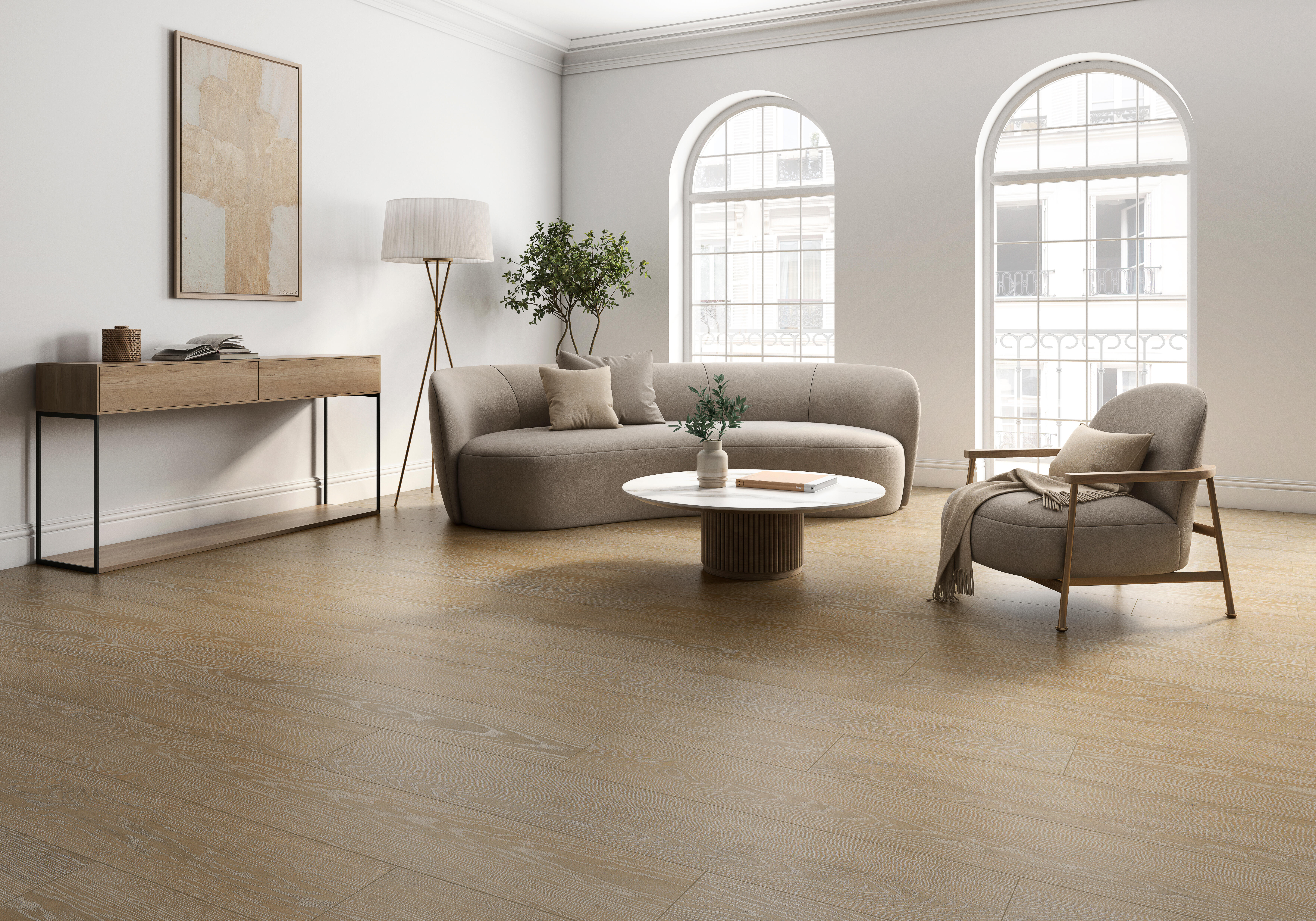 Suelo/azulejo porcelánico prestige efecto madera beige 25x150 cm c1