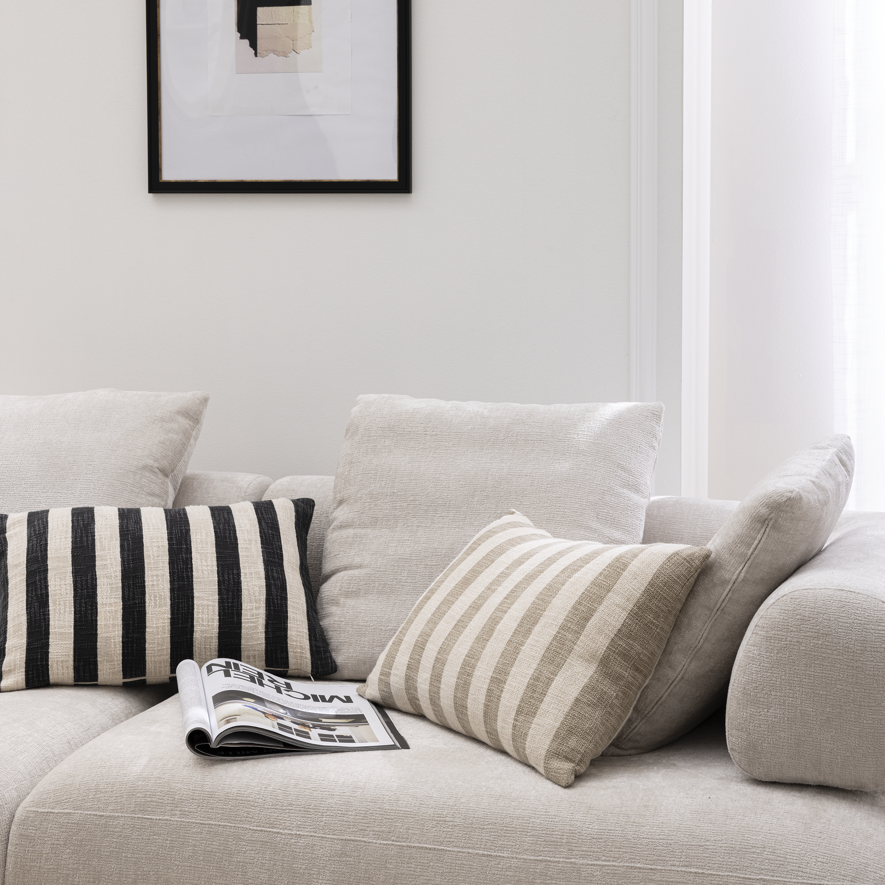 Almofada decorativa Eligio 40x60cm terra Inspire - 11