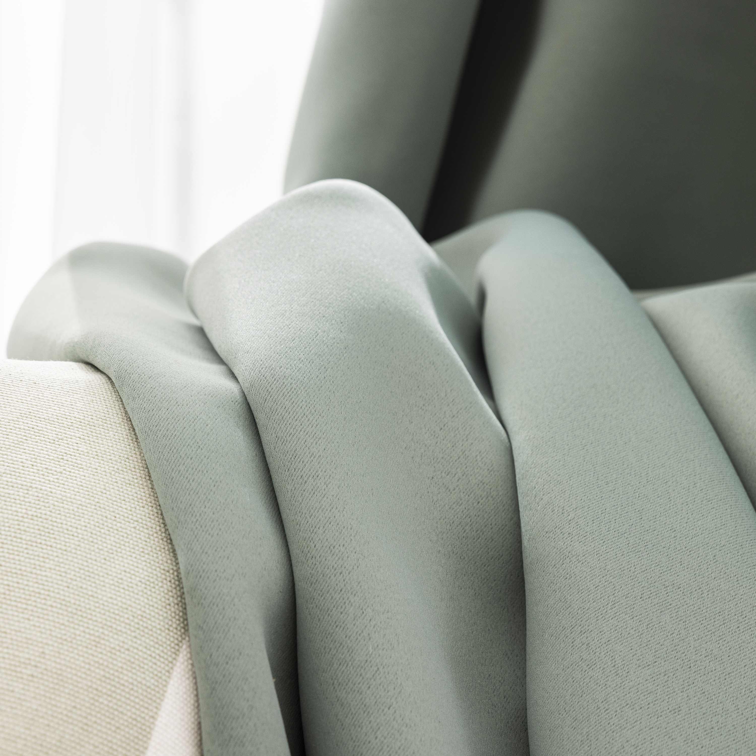 Cortinado ilhós Arel 140x280cm mastic Inspire - 15