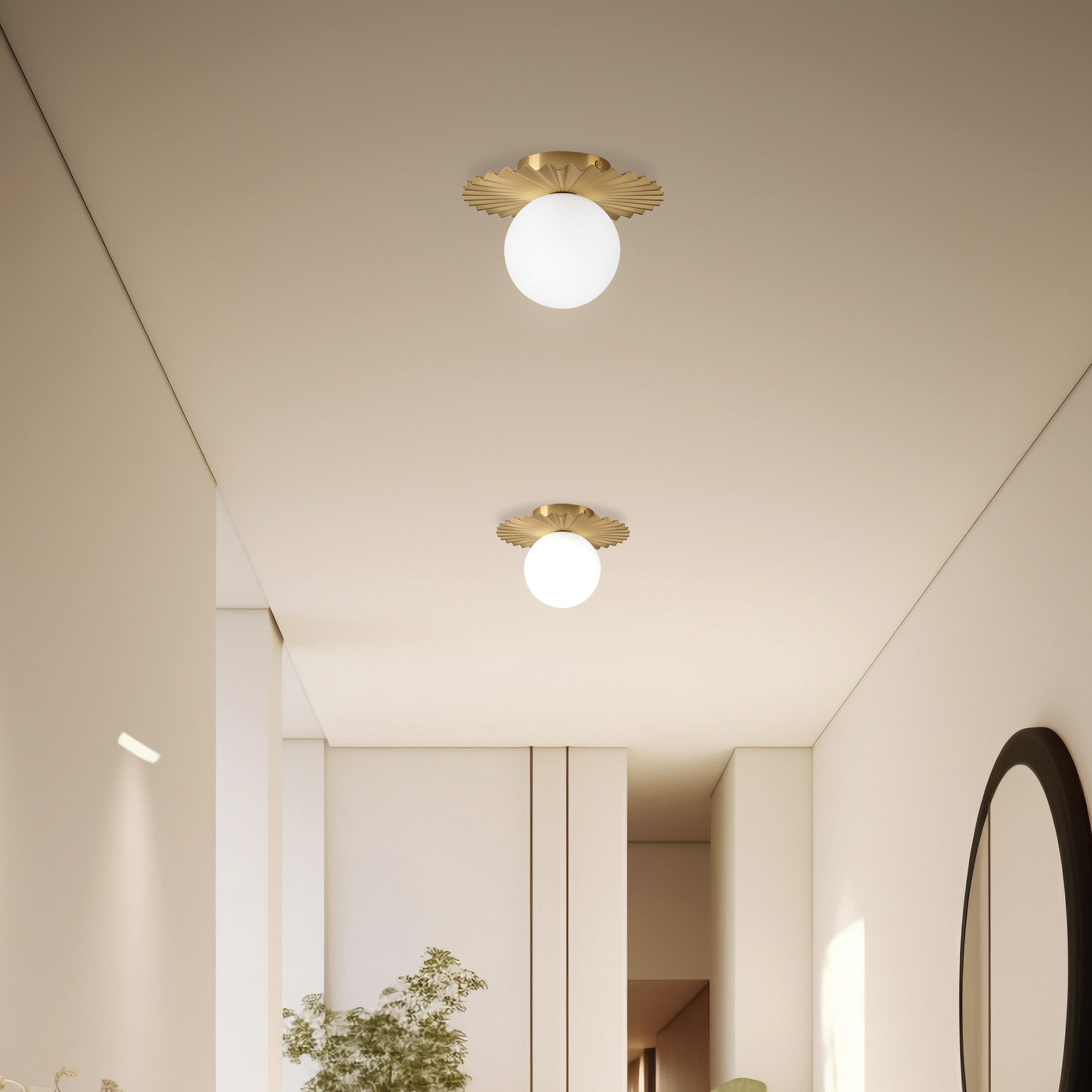 Kinkiet Chita miedź G9 Lamkur - 4