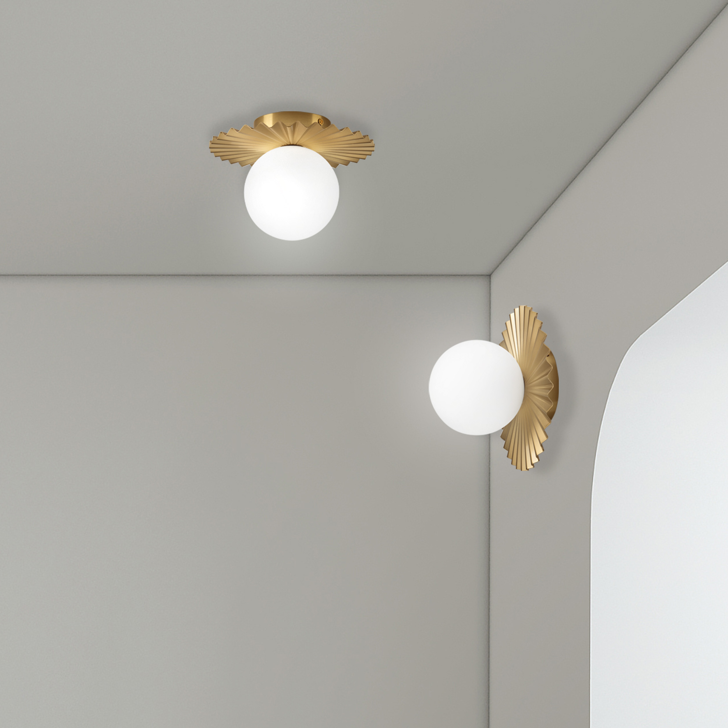 Kinkiet Chita miedź G9 Lamkur - 2