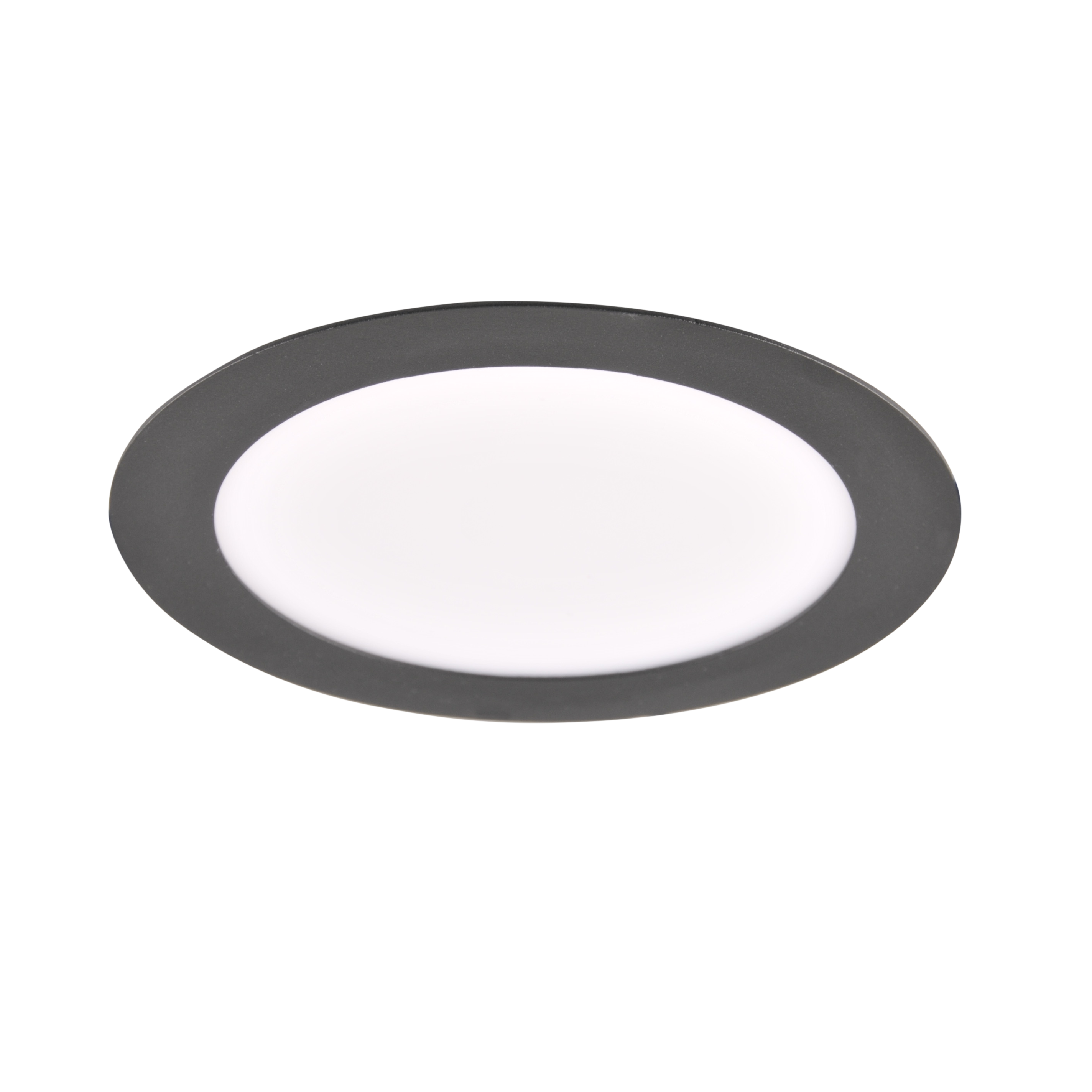 Oprawa podtynkowa Rigel okrągła czarna 17 cm LED Goldlux