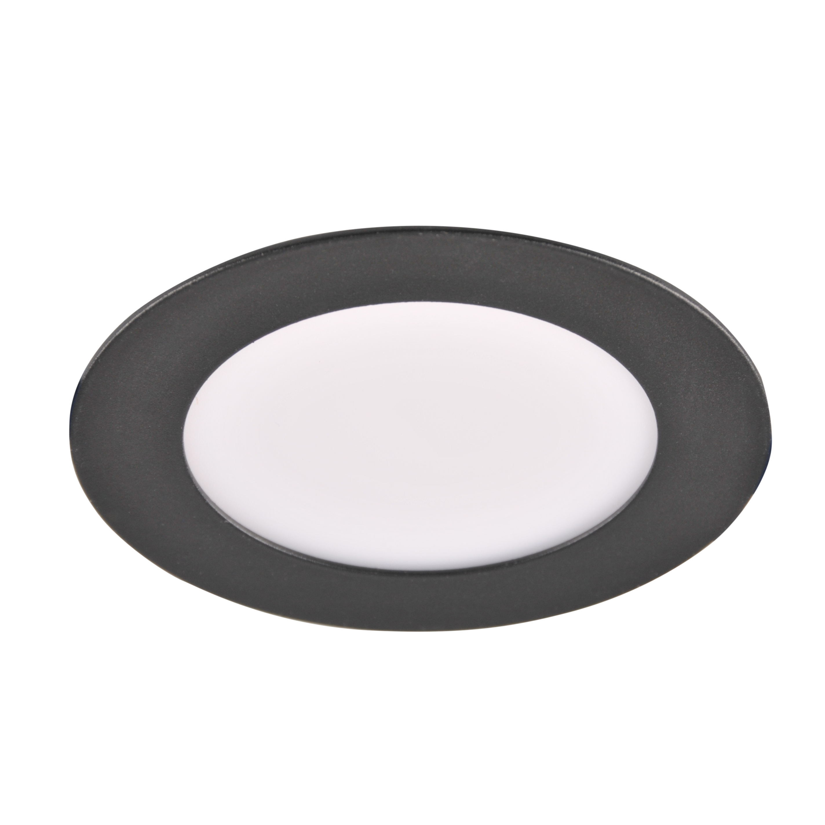 Oprawa podtynkowa Rigel okrągła czarna 12 cm LED Goldlux