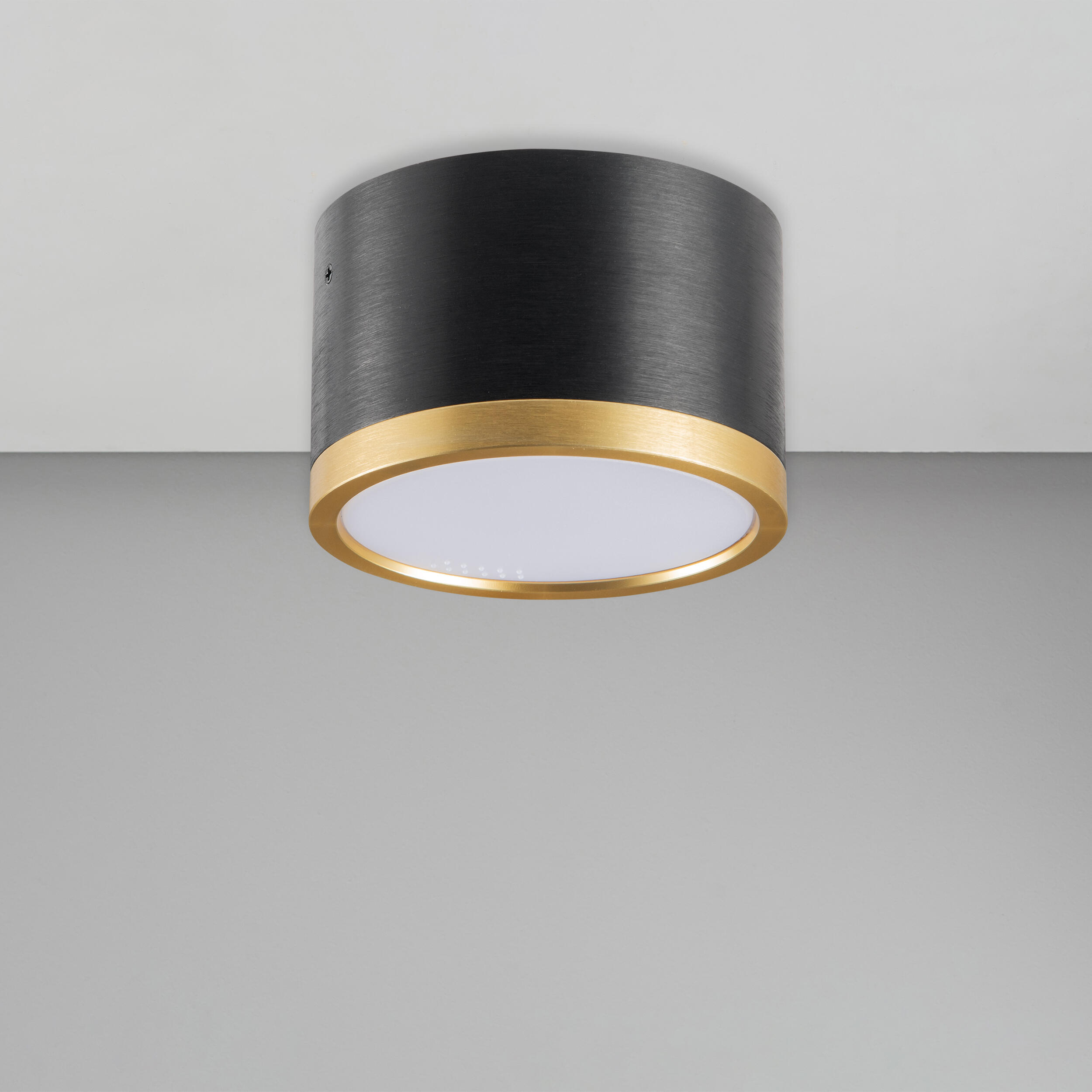 Oprawa natynkowa Mirella czarno-złota GX53 Goldlux - 2