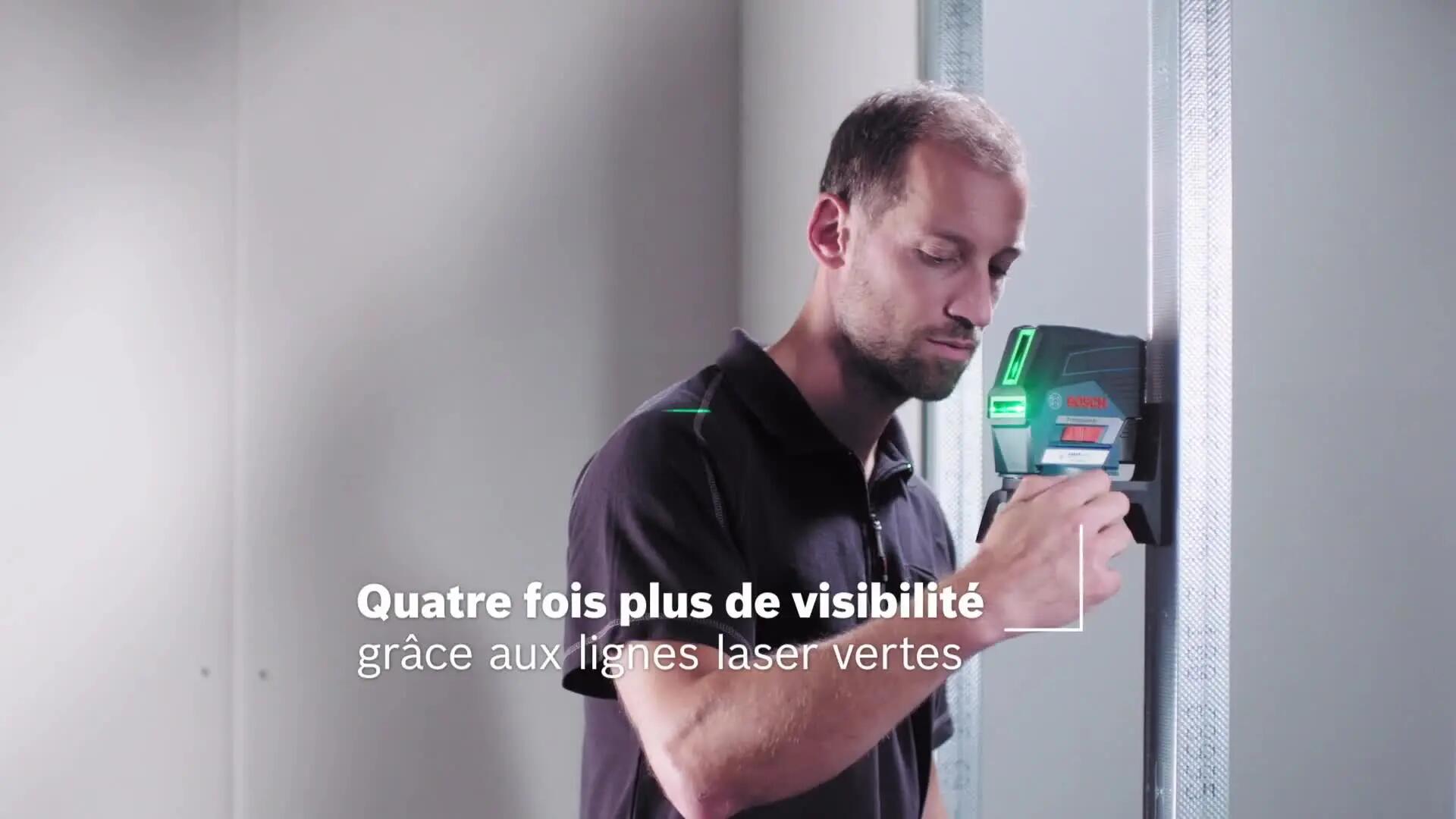 Niveau laser bosch pro GCL 2-50 presentation video