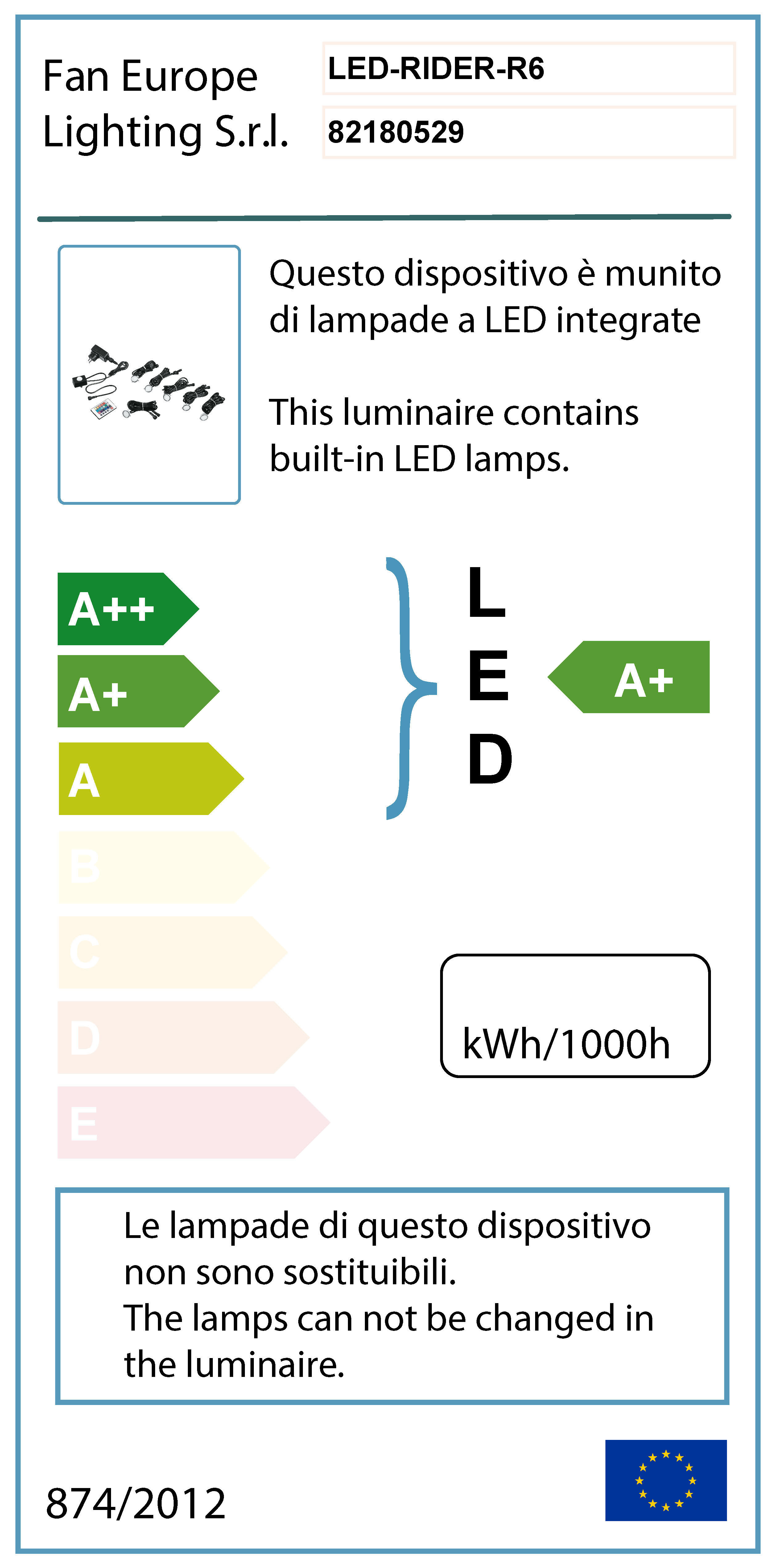 faretto da incasso con fonte luminosa fisso Modulo LED INTEC RIDER argento Luce bianco naturale - 3