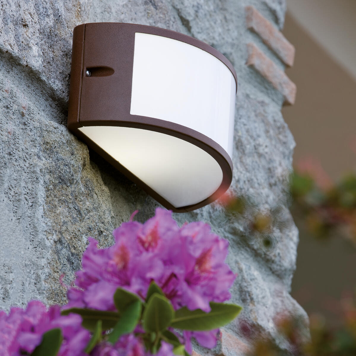 Applique moderno da esterno Bia marrone IP54 E27 SOVIL - 2