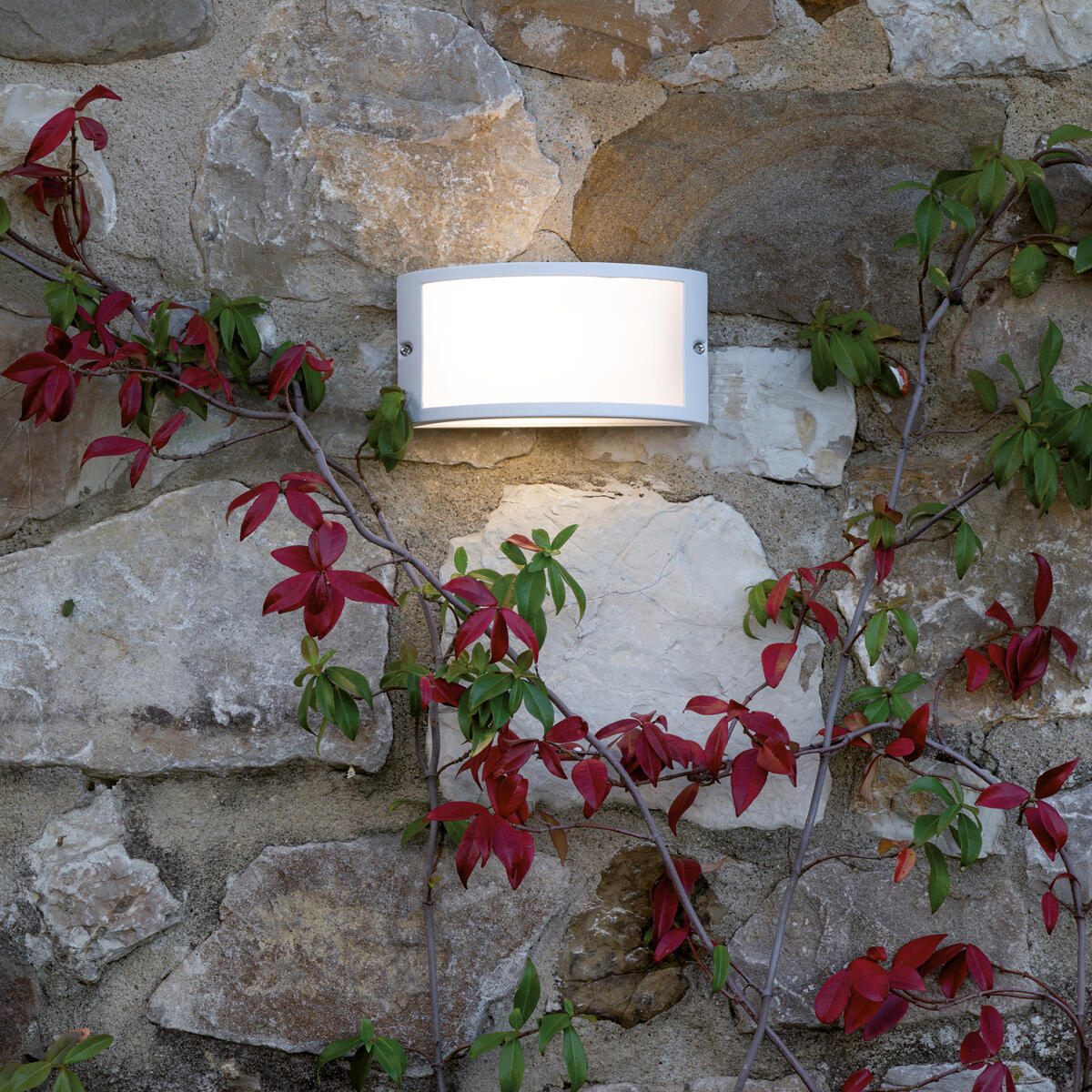 Applique moderno da esterno Bia bianco IP54 E27 SOVIL - 2