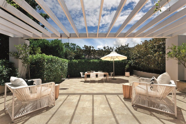 Carrelage sol extérieur effet pierre l.30 x L.60 cm - Appia Beige