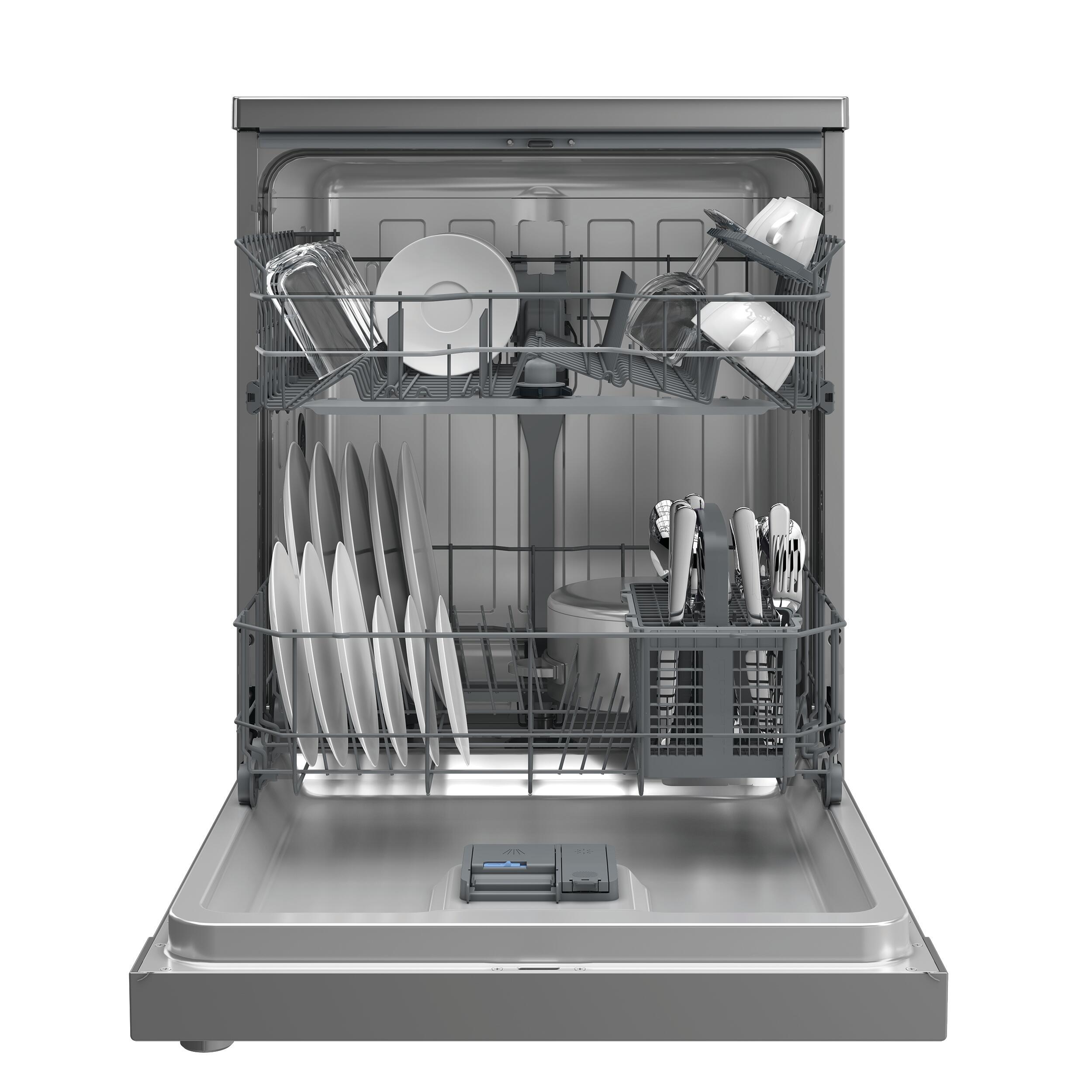 Lavavajillas INDESIT IN2FE13DT9S 13 cubiertos 5 programas con inicio diferido inox 60cm clase E - 2