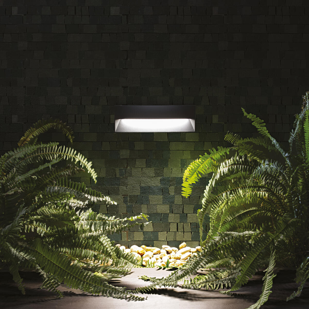 Faretto da incasso con fonte luminosa fisso Modulo LED RAMBLA grigio 12X18 cm Luce bianco naturale - 2