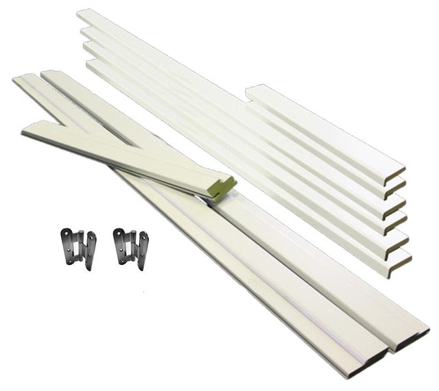 Kit de aros de 8cm em contraplacado para porta AVILA de 70cm