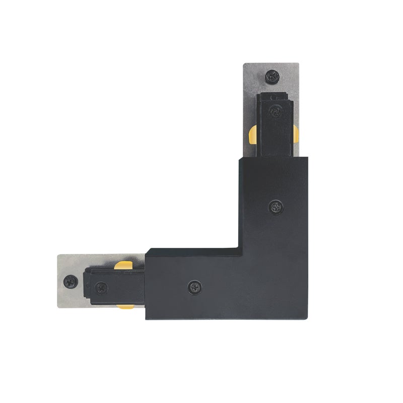 Łącznik kątow centralny czarny 1F Goldlux