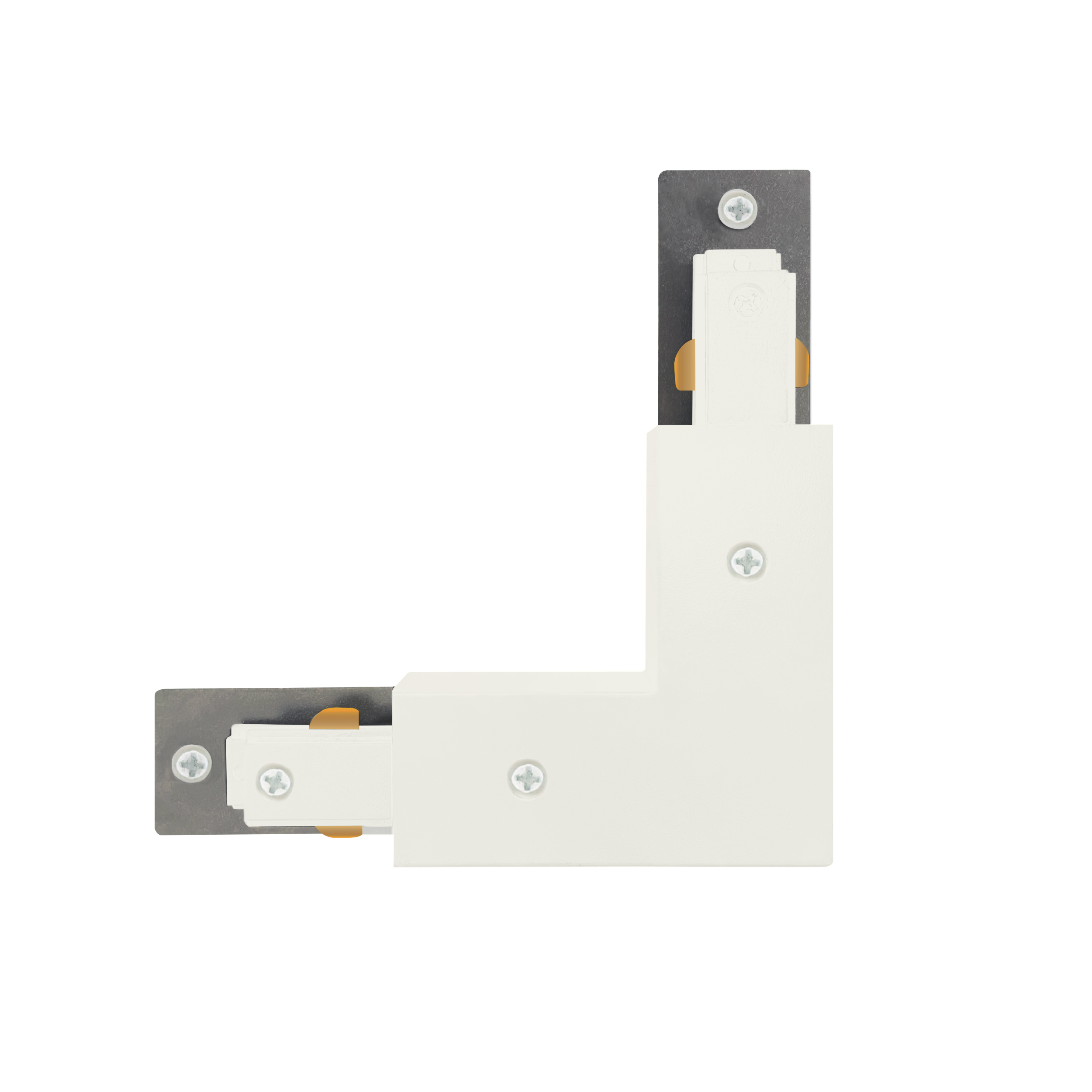 Łącznik kątow centralny biały 1F Goldlux