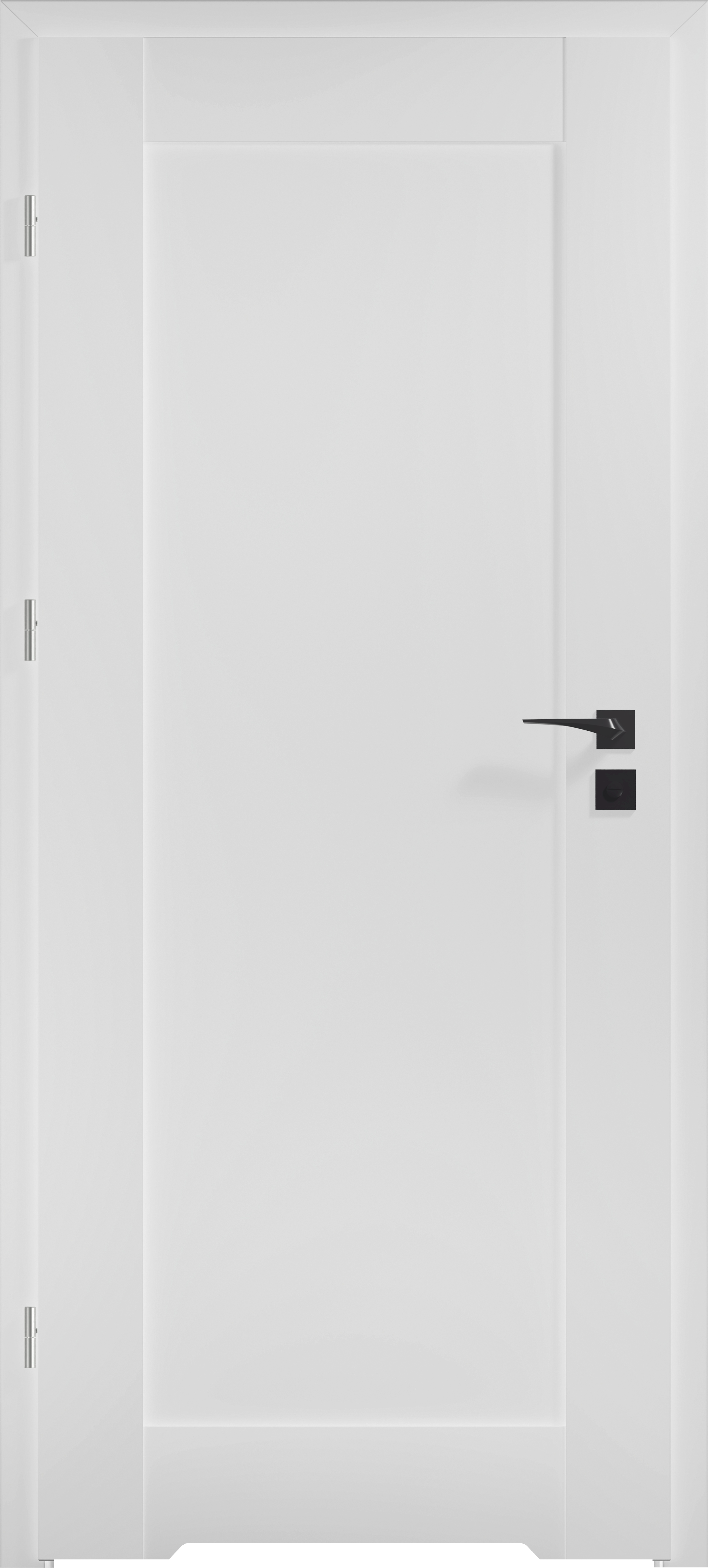 Drzwi wewnętrzne łazienkowe z podcięciem wentylacyjnym Mondo 70 lewe białe - 5
