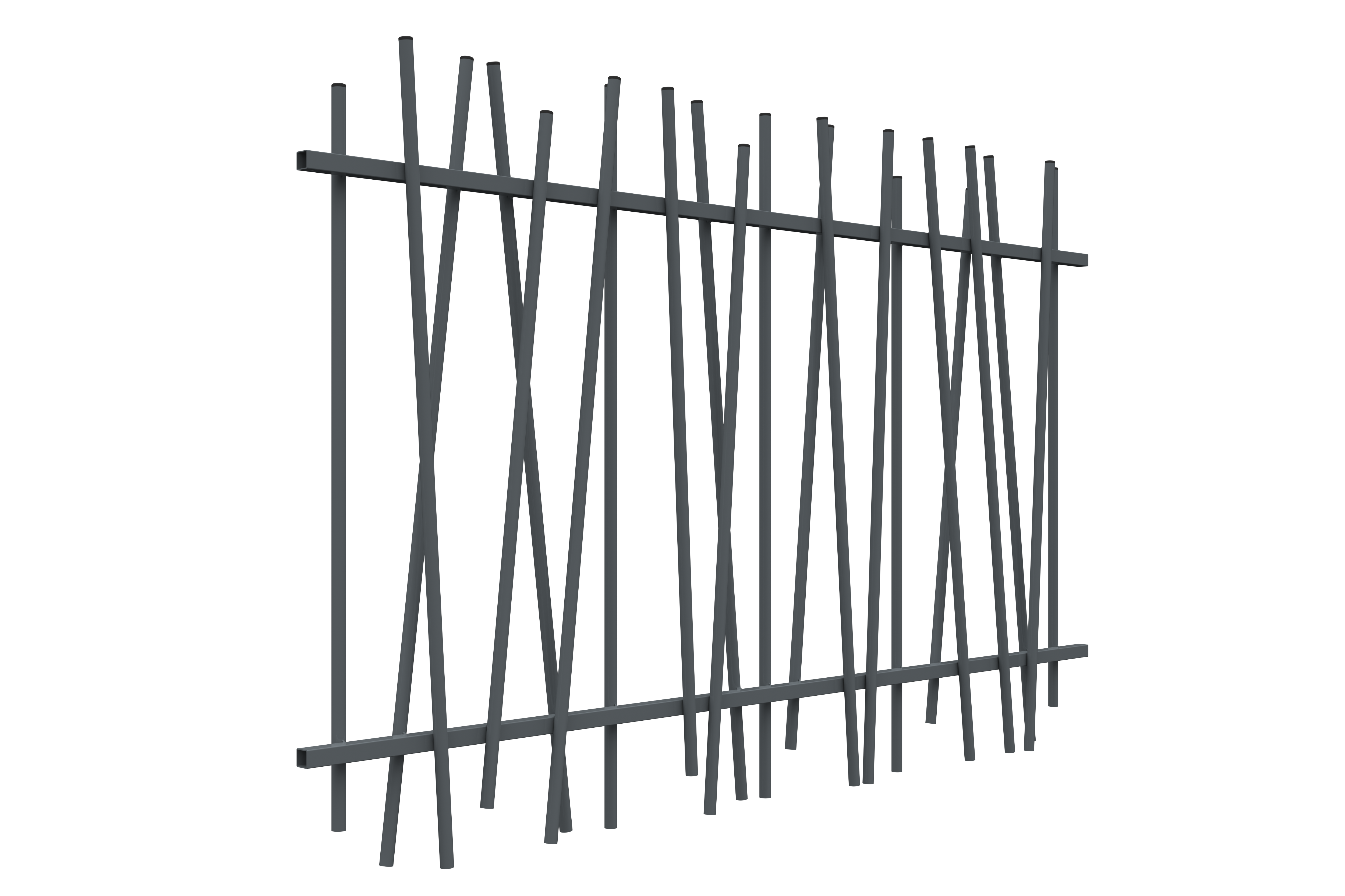 Barreaudage Elixir tao ral 7016, H.1,2 x l.1,89 m - 3