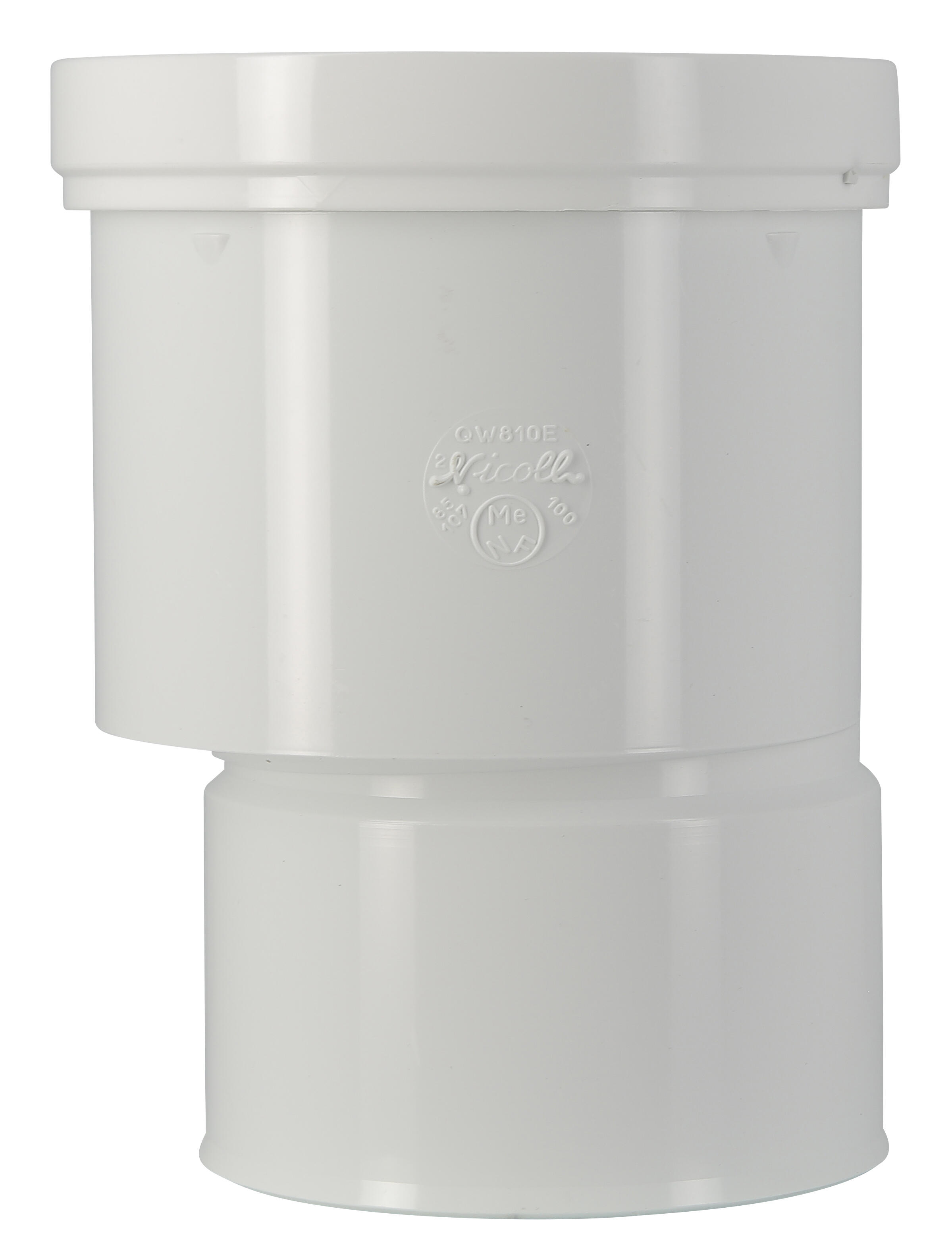 Pipe WC rigide Diam.10 cm P.18 cm NICOLL - 2