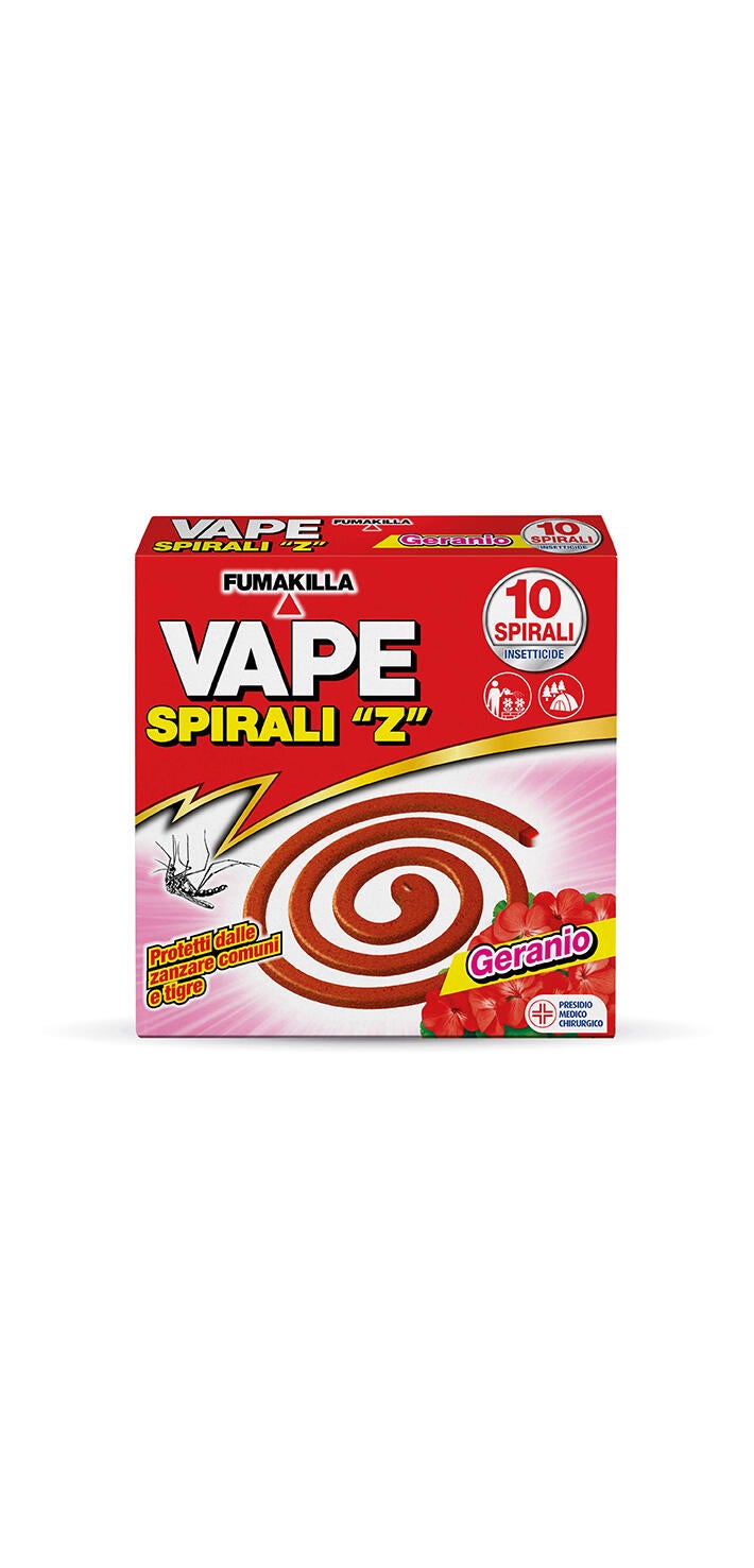 Zampirone spirale per zanzare VAPE 10 pz, 10 pezzi - 2
