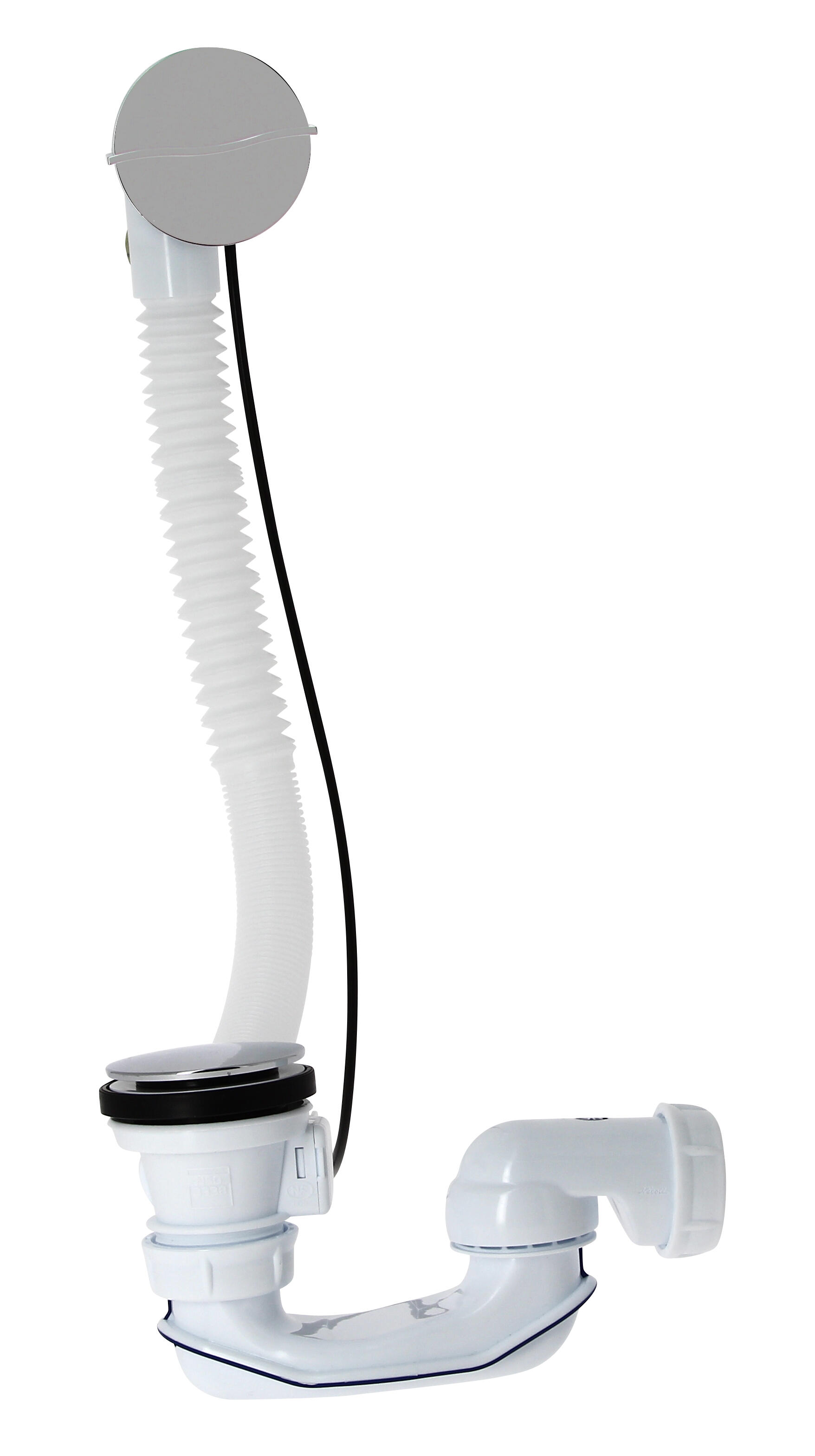 Vidage pour baignoire avec volant, à câble, Diam52mm, NICOLL - 2