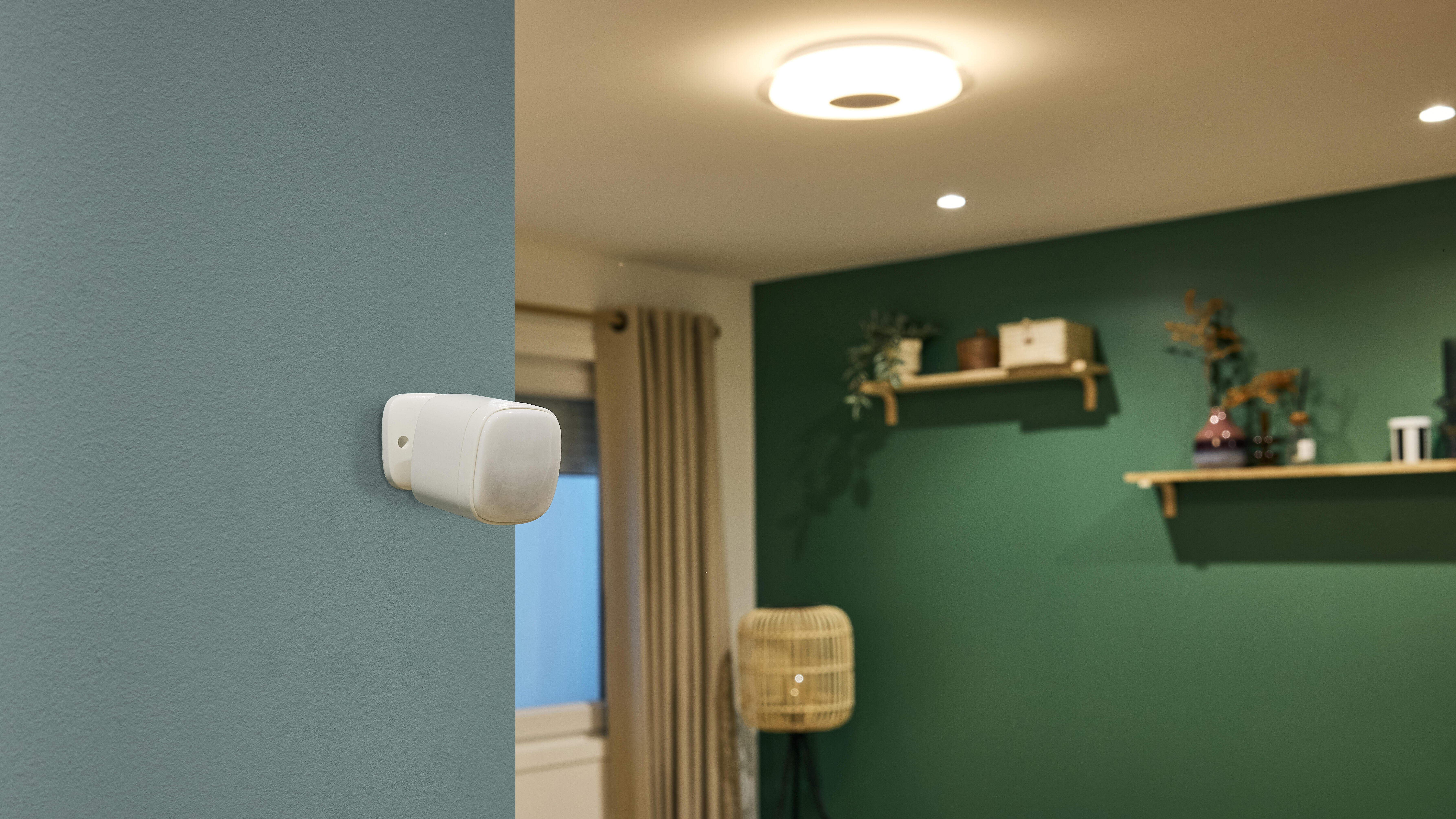 Plafon Vizzini biały RGB śr. 40 cm IP44 LED Inspire - 7