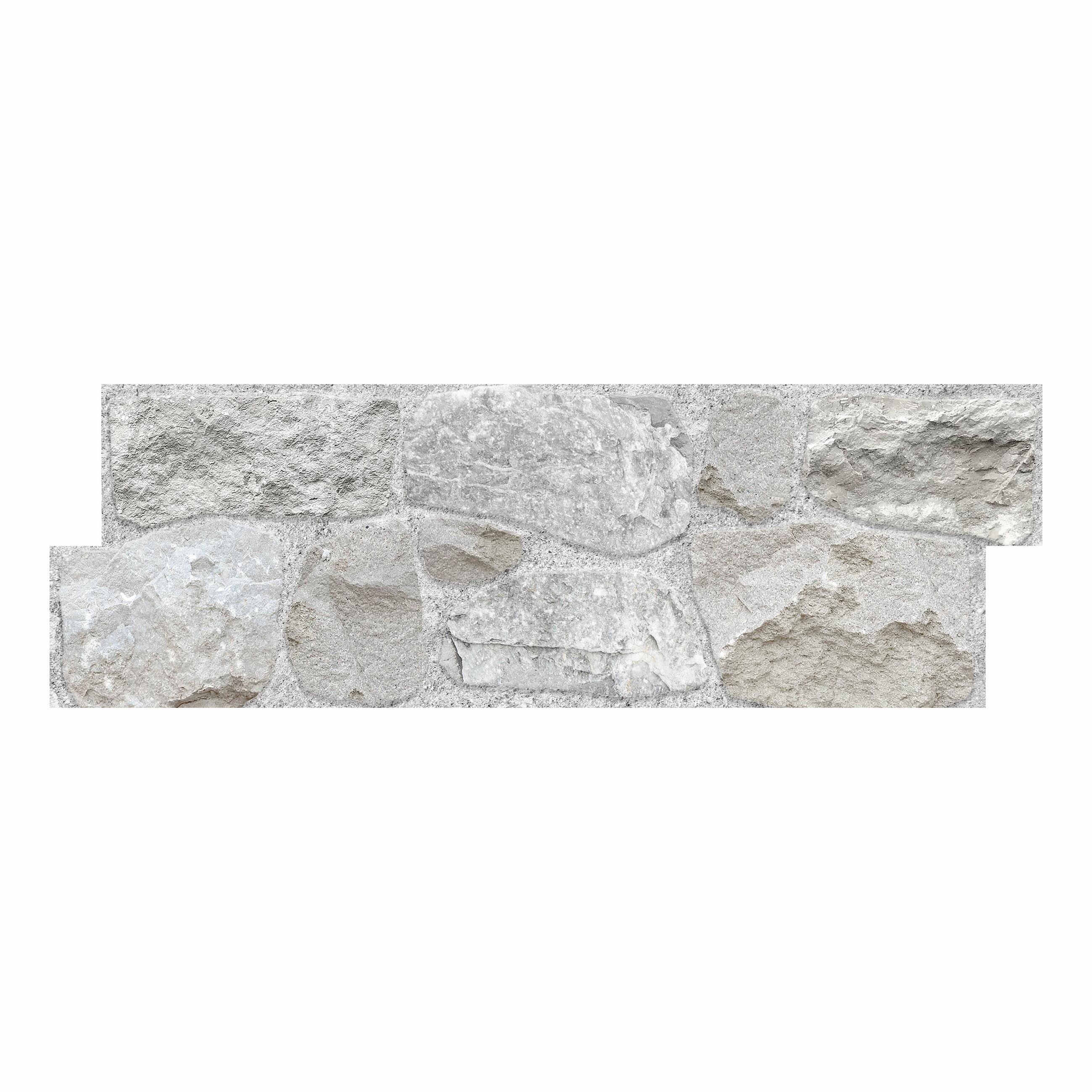 Rivestimento decorativo in gres porcellanato Rocce grigio da interno / esterno 0.84 m² - 4