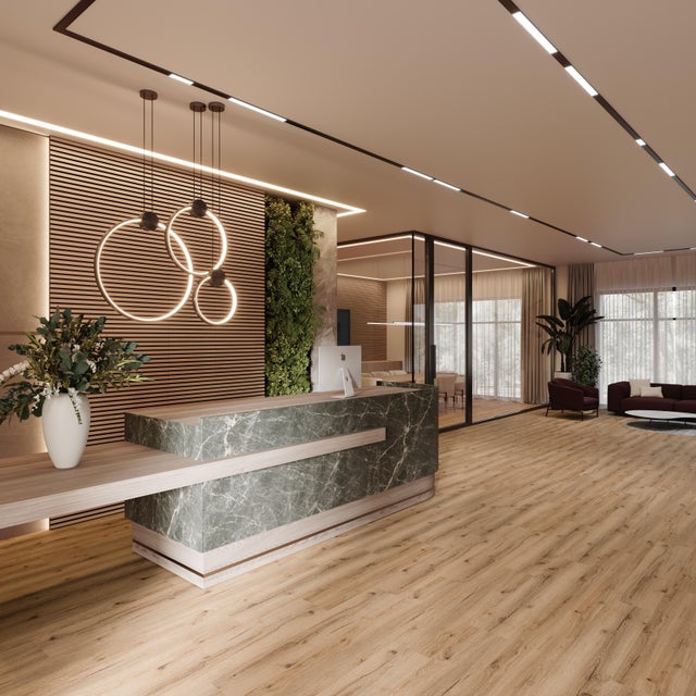 SPC effetto legno Sp 5 mm con sottopavimento integrato Prestige Bruges 2.745 m²