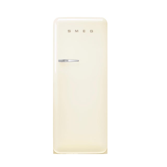 Réfrigérateur pose libre 1 Porte Rétro Charnières droite SMEG FAB28RCR6 beige