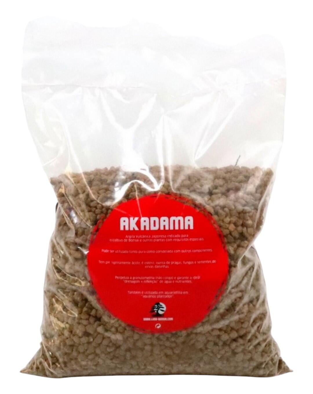 Argila vulcânica japonesa Luso Bonsai 1.5lt - 2
