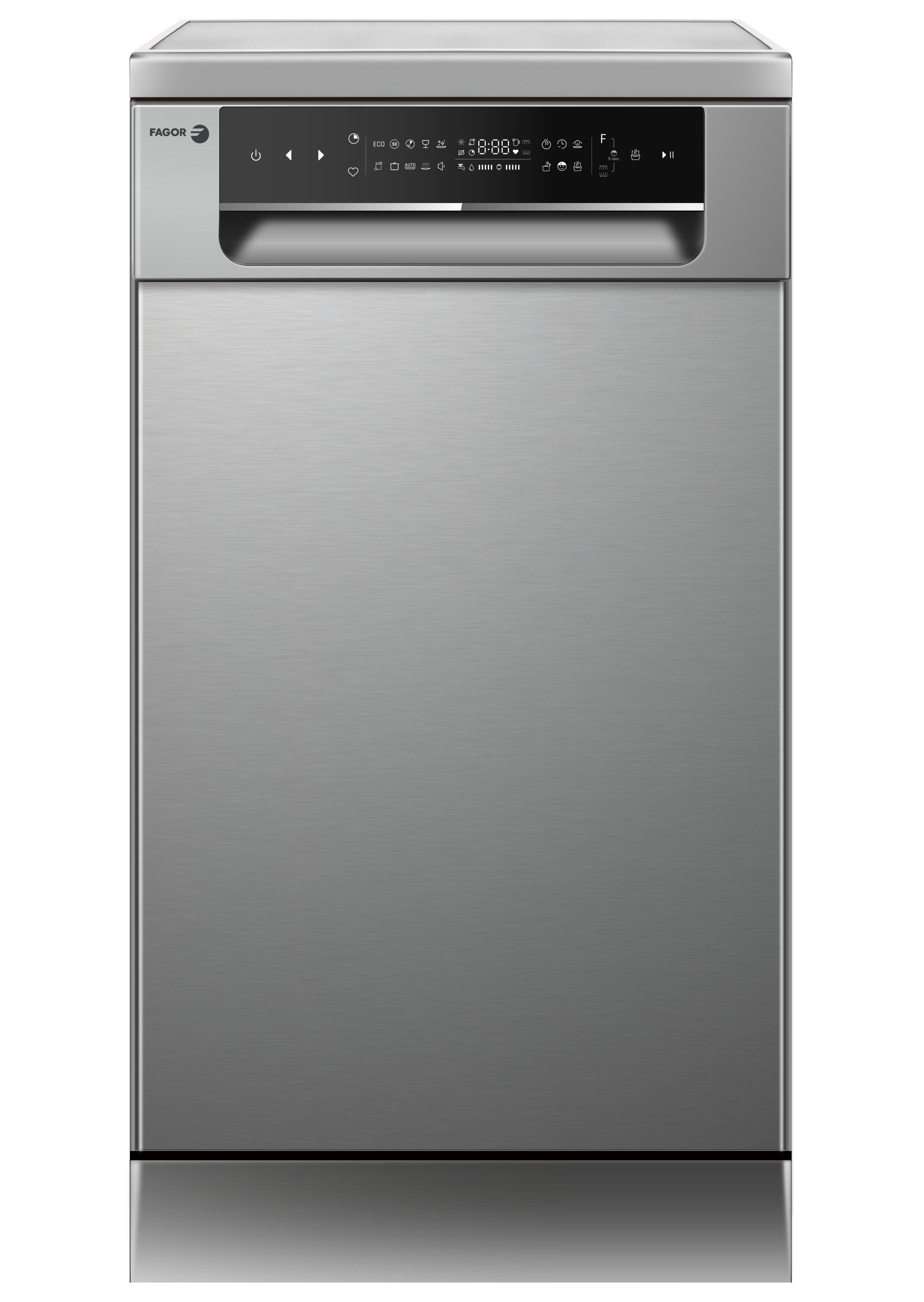 Lavavajillas fagor 4lvf-437adx inox 45 cm clase c
