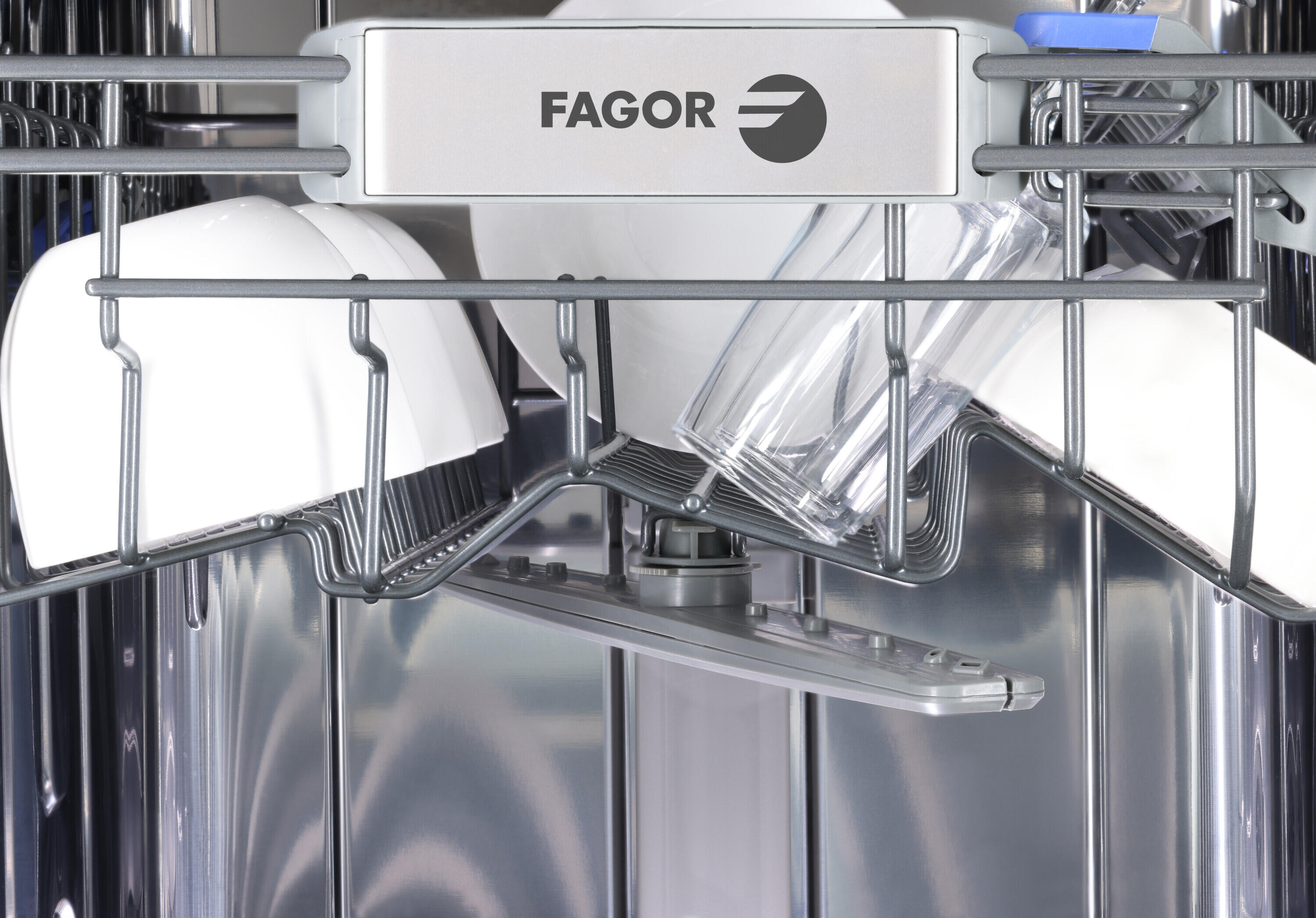 Lavavajillas FAGOR 4LVF-437ADX 10 cubiertos 10 programas con inicio diferido inox 45cm clase C - 5