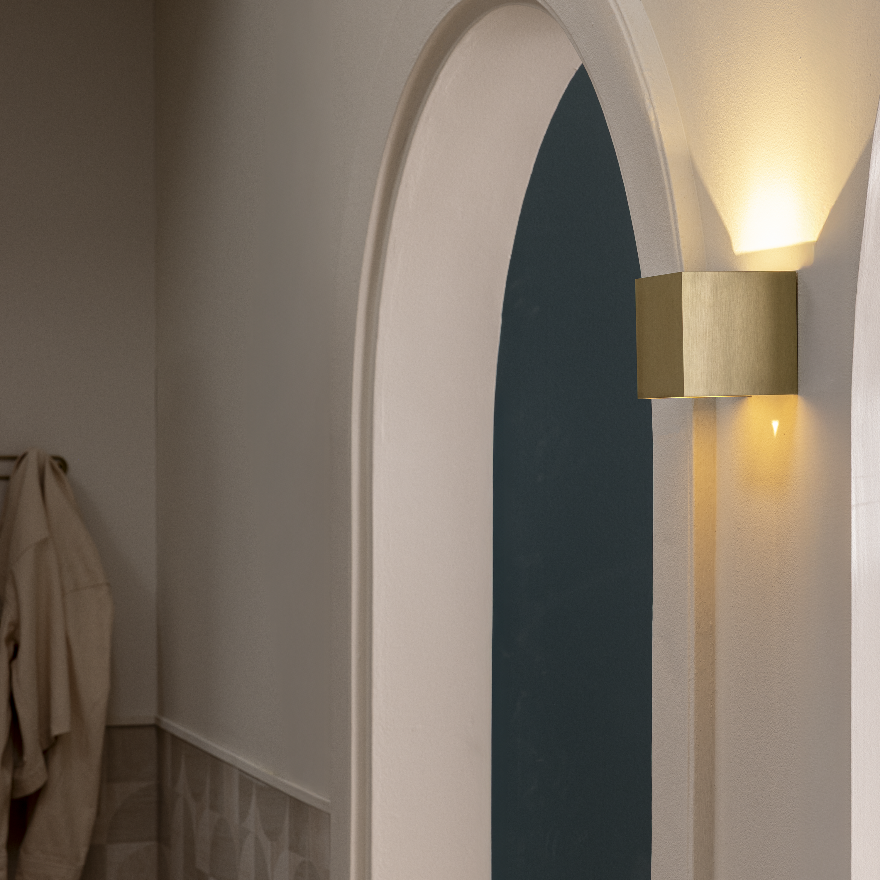 Candeeiro  de parede  LED 3000K KUBBO dourado - 13