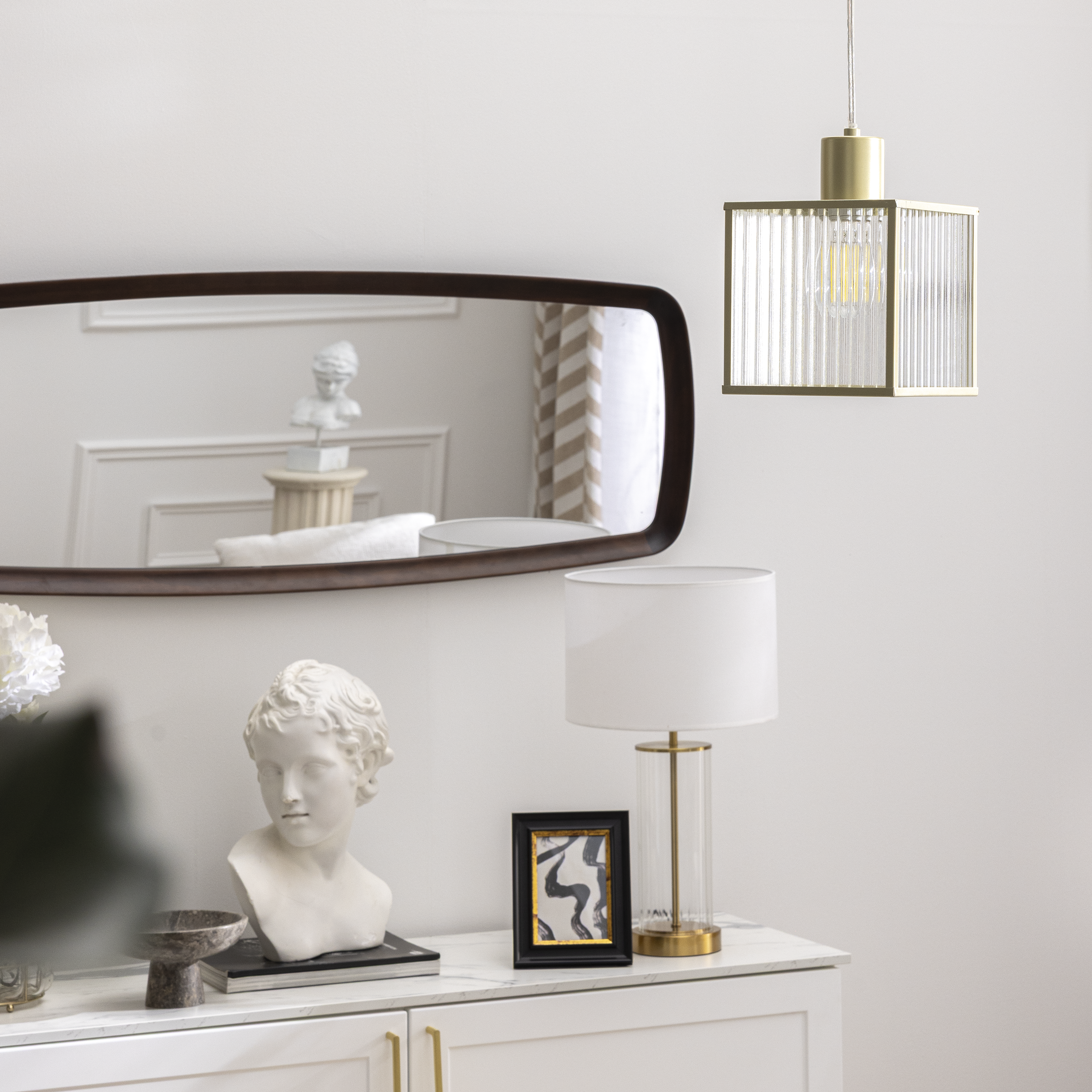 Lampa wisząca Gladys złota E27 Inspire - 4