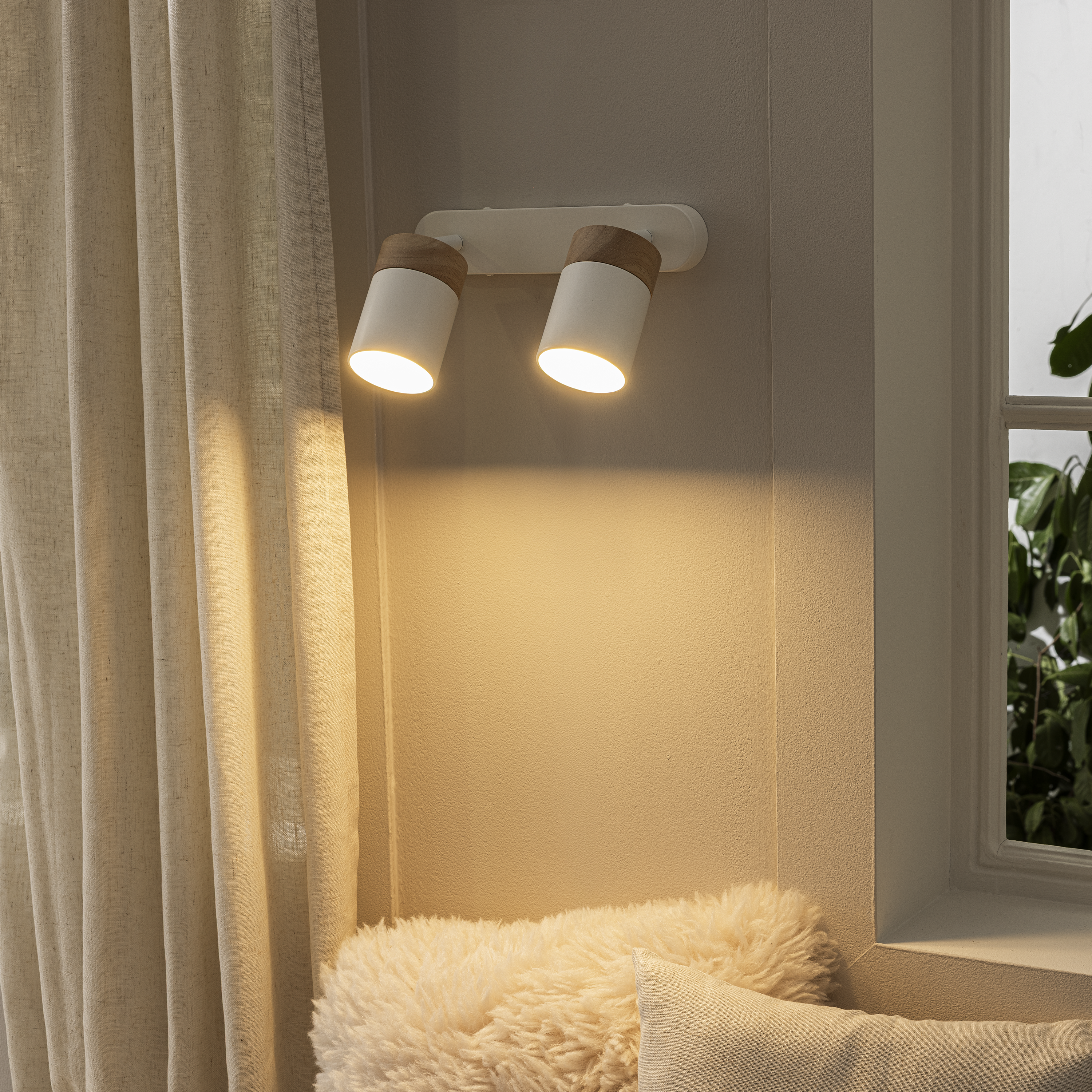 Foco 2L E14 8cm Tyanna branco - 4