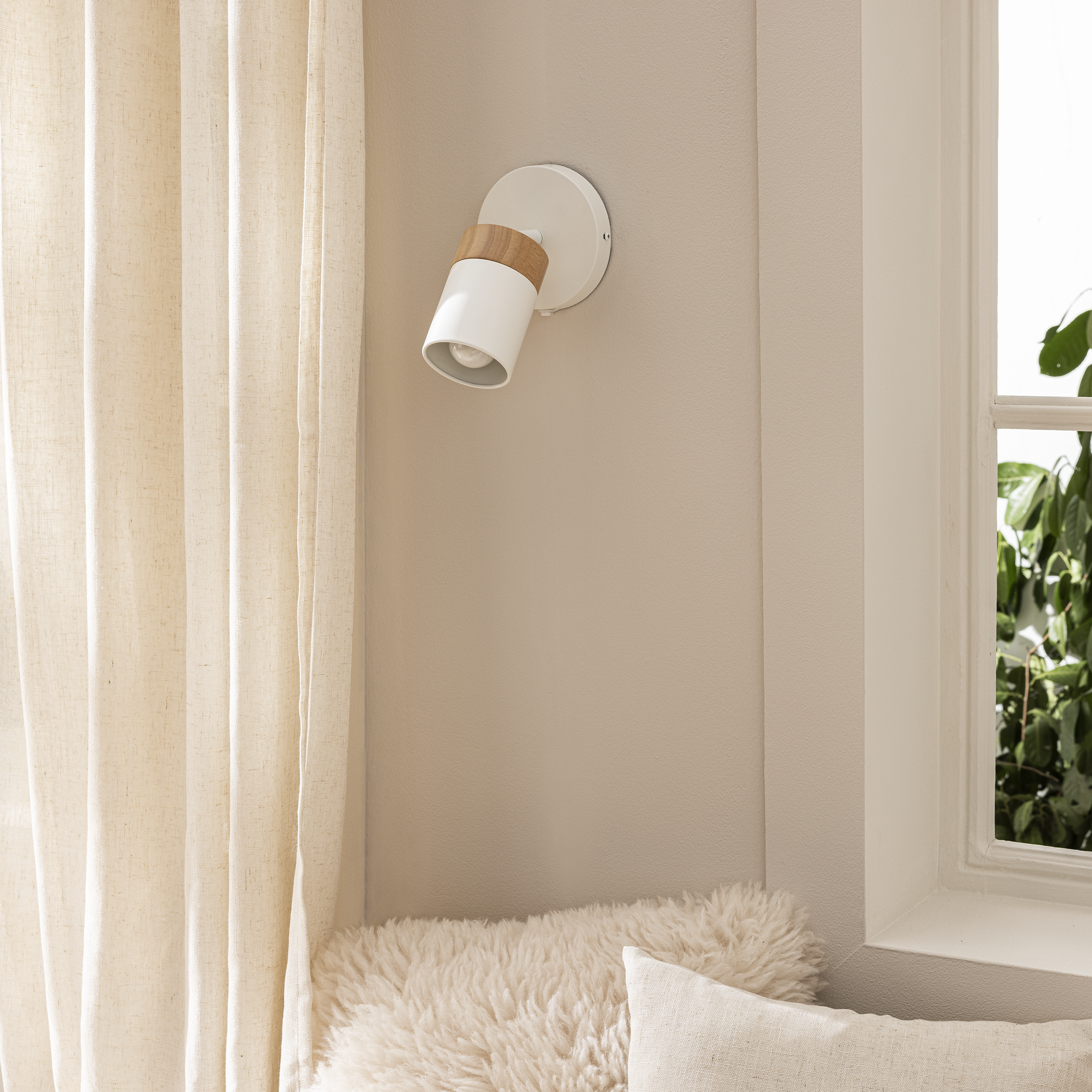 Foco 1L E14 8cm Tyanna branco - 4