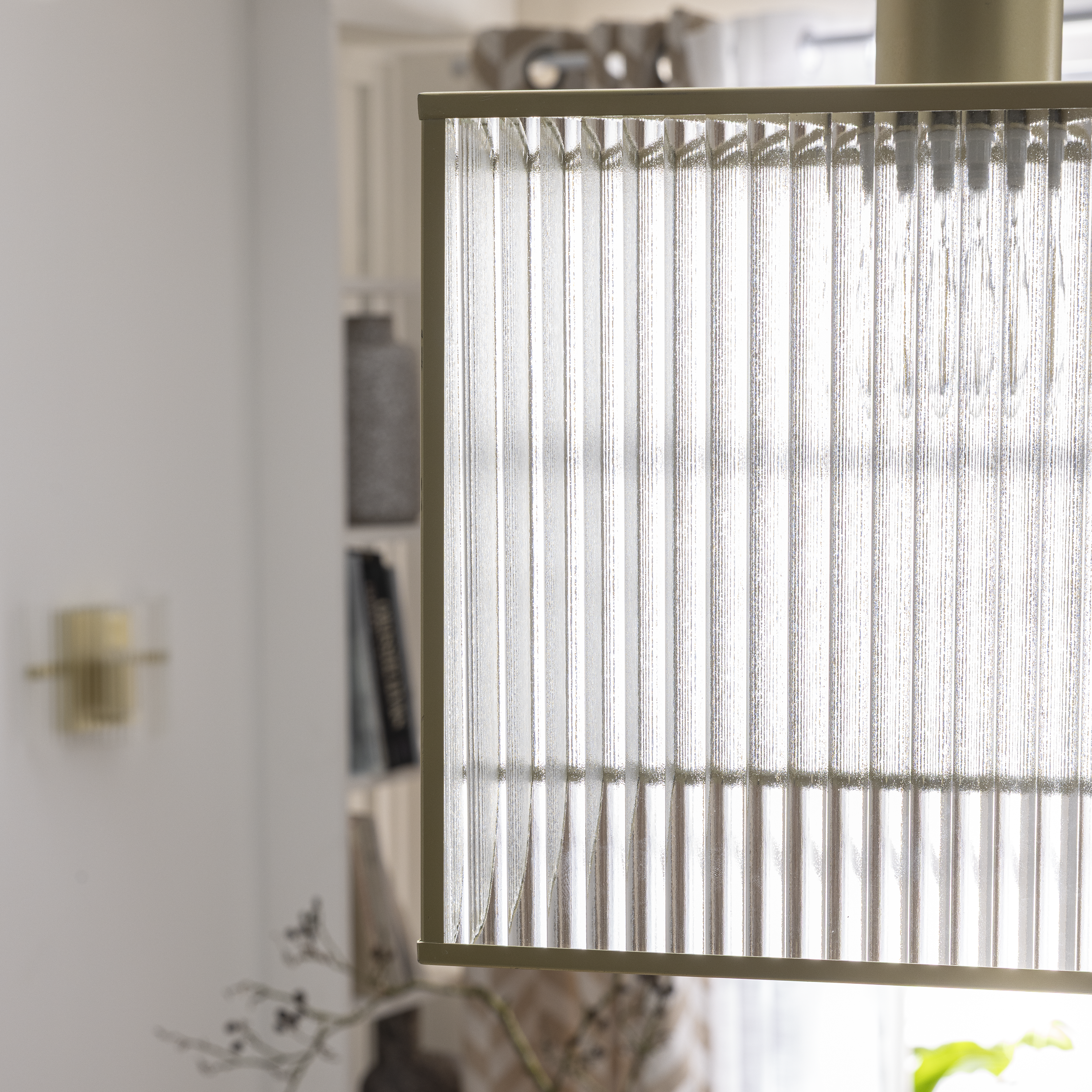 Lampa wisząca Gladys złota E27 Inspire - 7