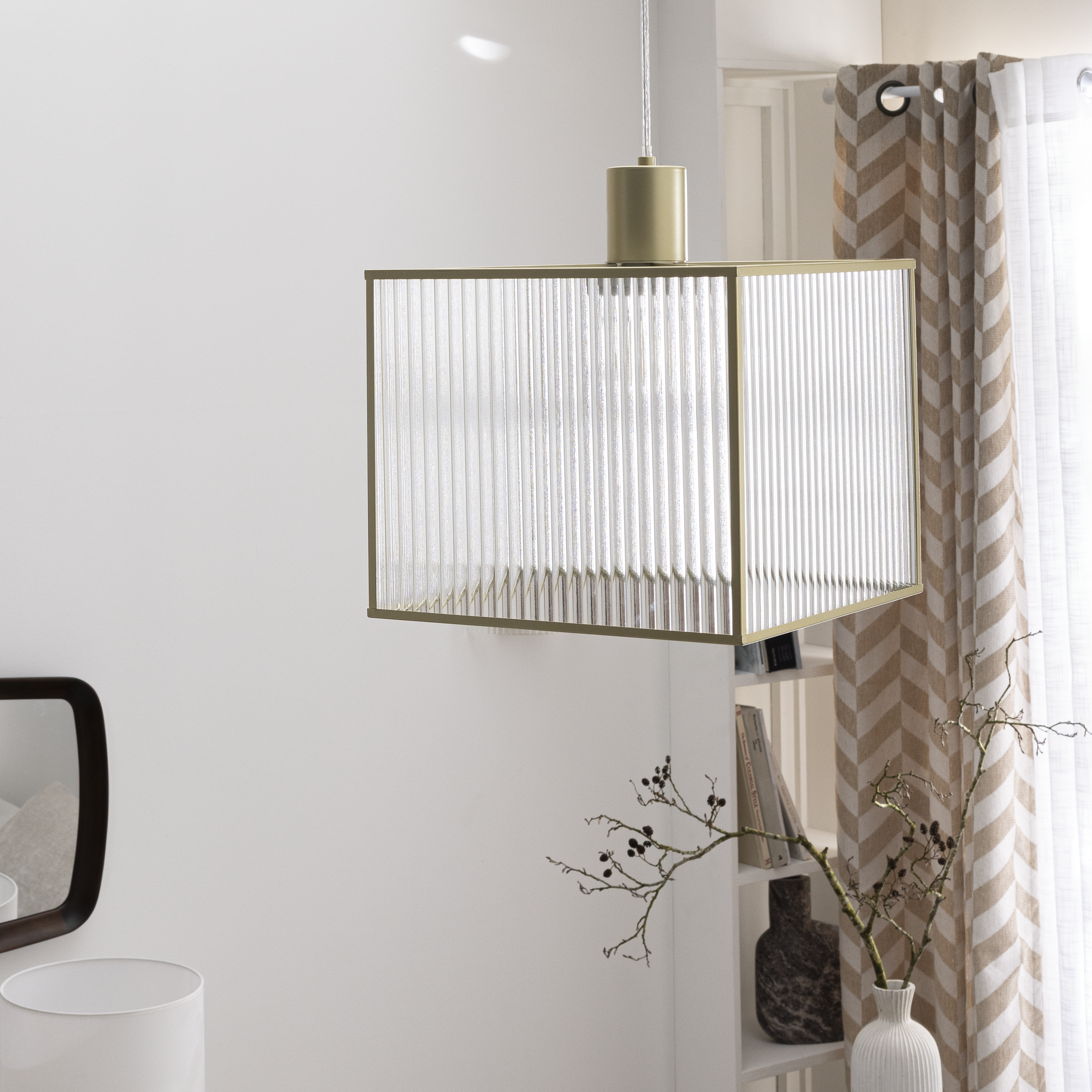 Lampa wisząca Gladys złota E27 Inspire - 4