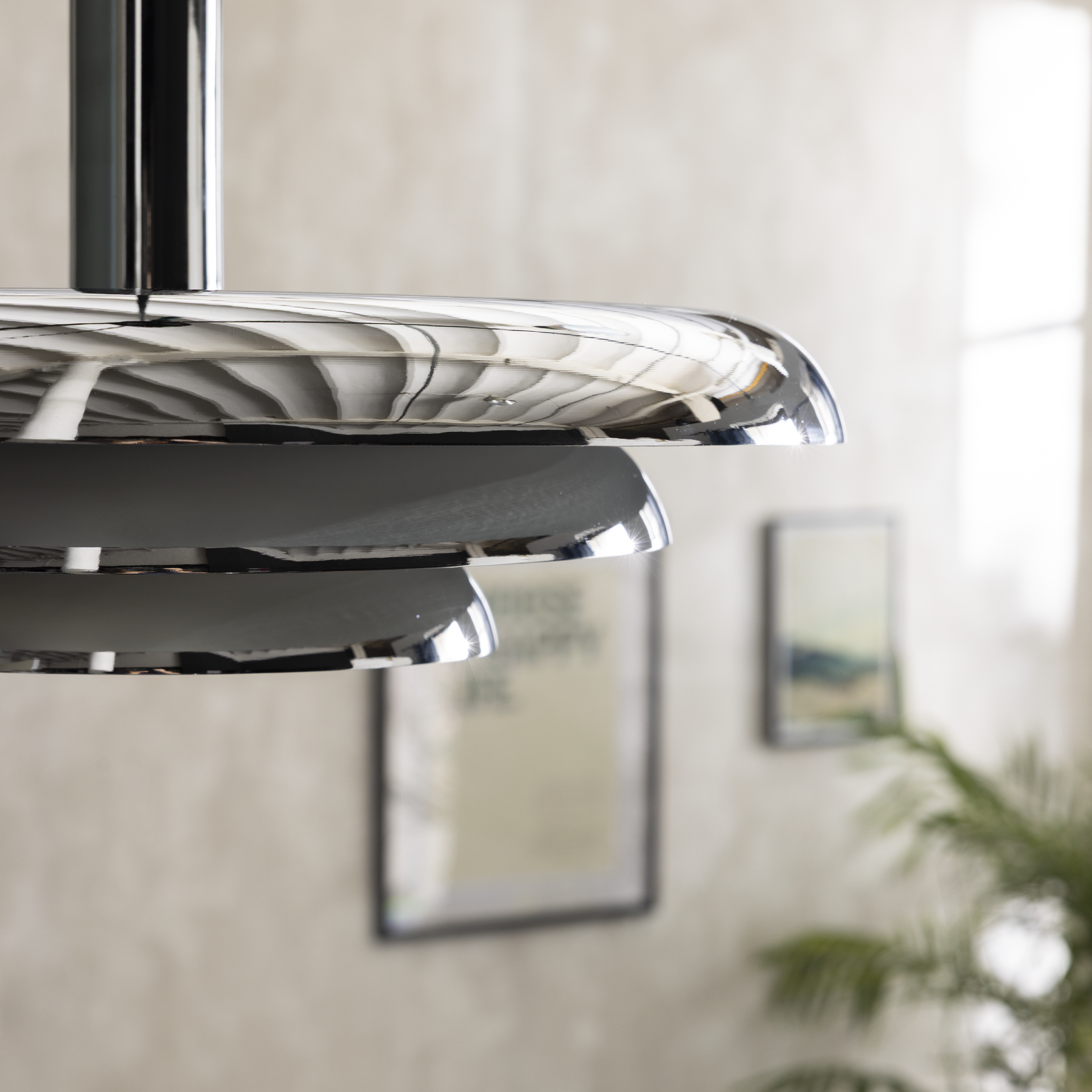 Suspension Prunella fer, chrome, Diam.41 cm INSPIRE, E27 - 6