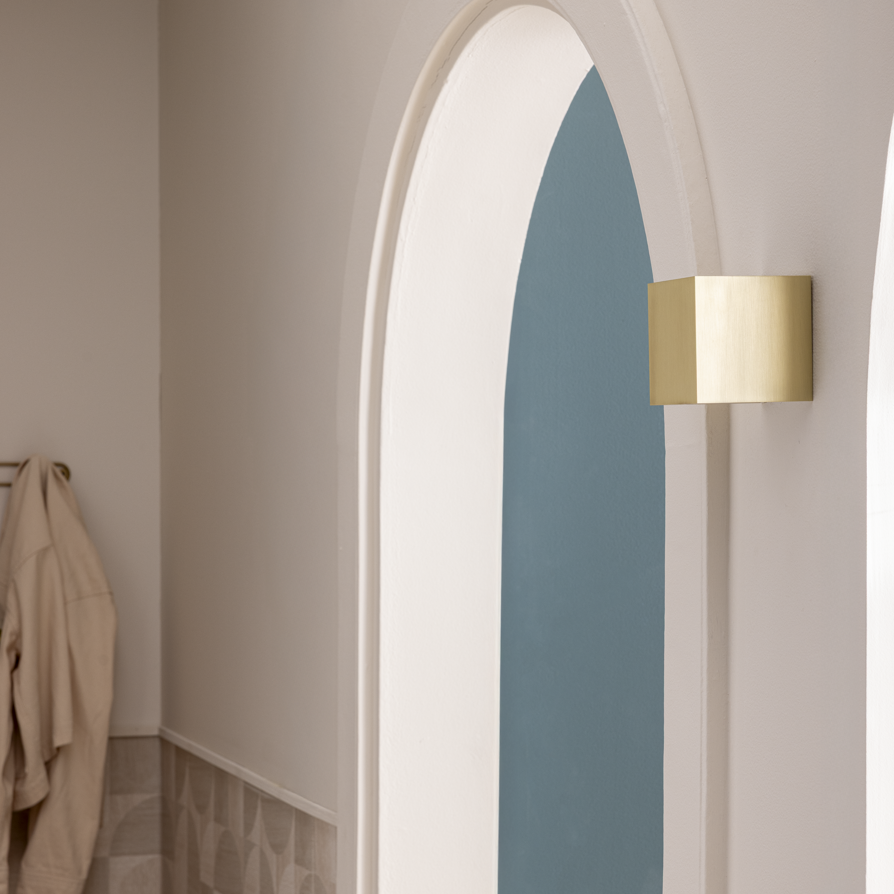 Candeeiro  de parede  LED 3000K KUBBO dourado - 10