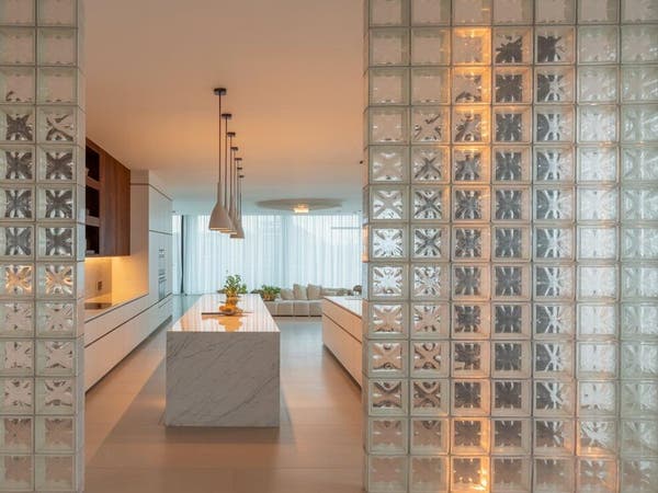 pared bloque cristal obramat