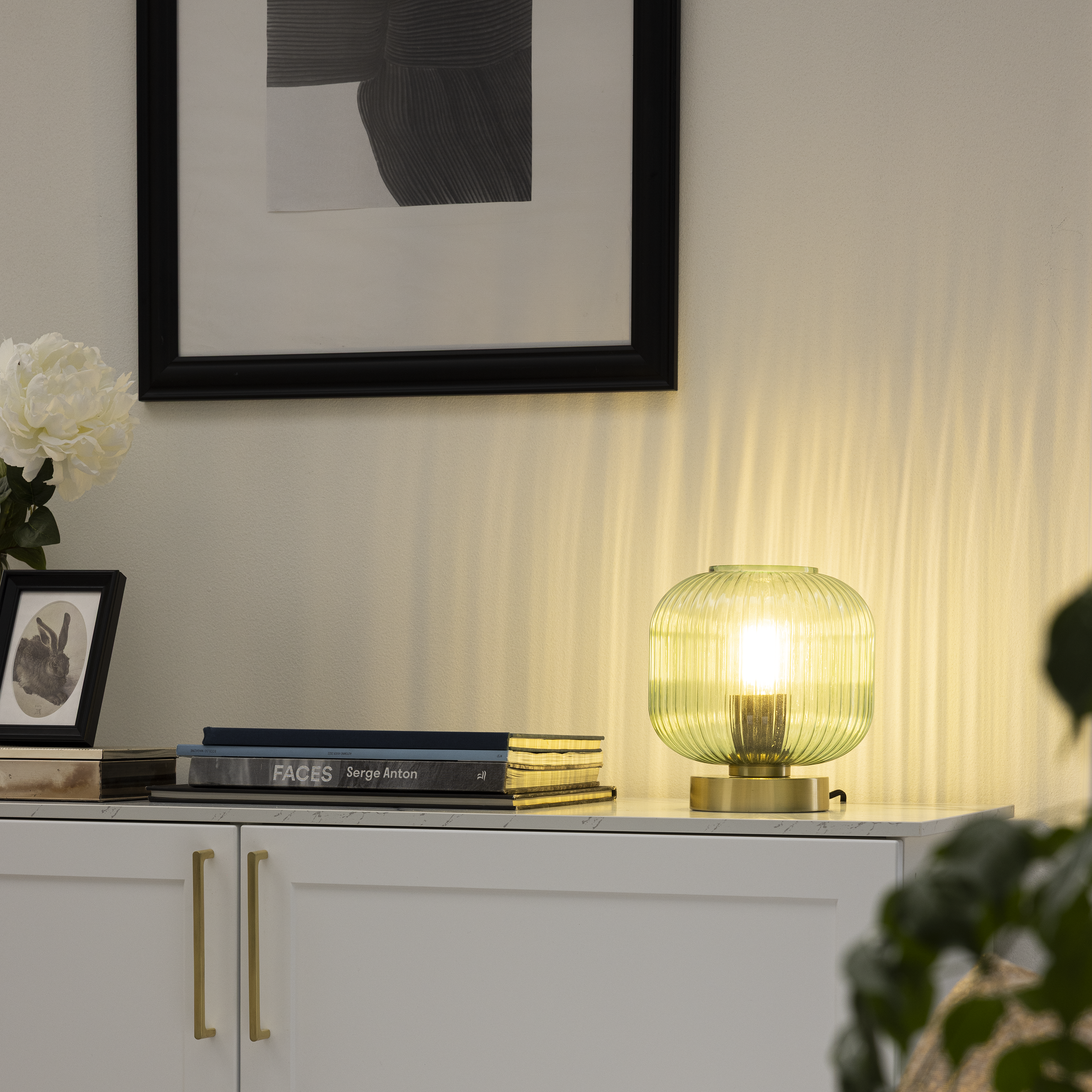 Lampa stołowa Dipsy zielona E27 Inspire - 5