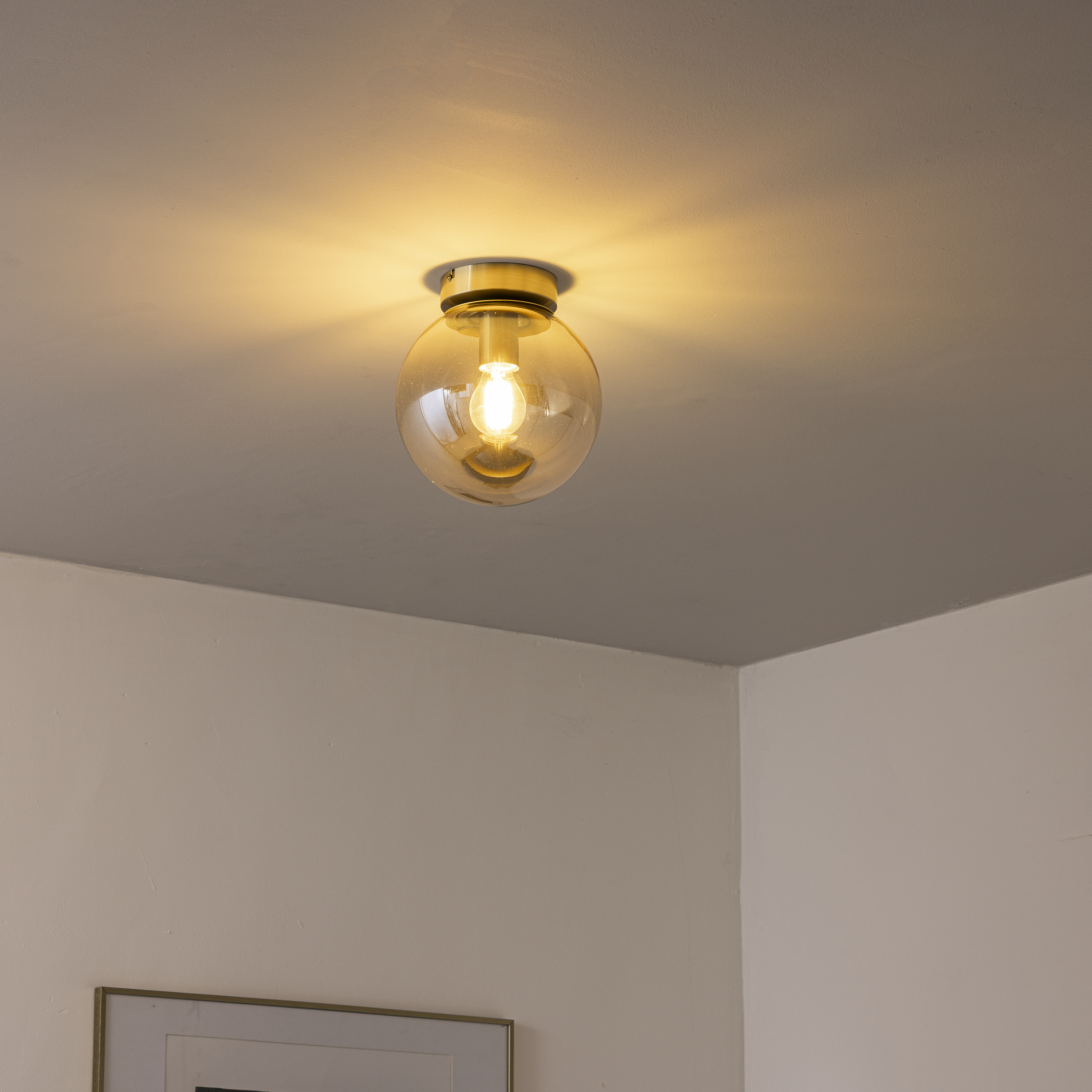 Lampa sufitowa Callas bursztyn E27 Inspire - 11